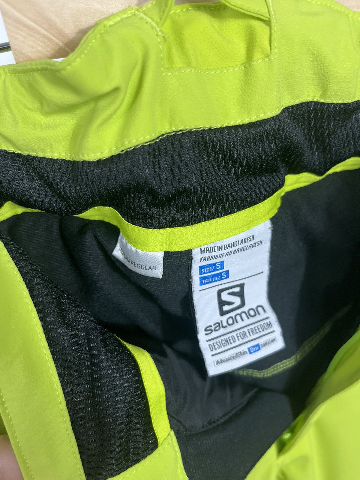Salomon Salomon Ski Pants Yellow Snow Outdoor S AdvancedSkin Dry Size US 30 / EU 46 - 7 Thumbnail