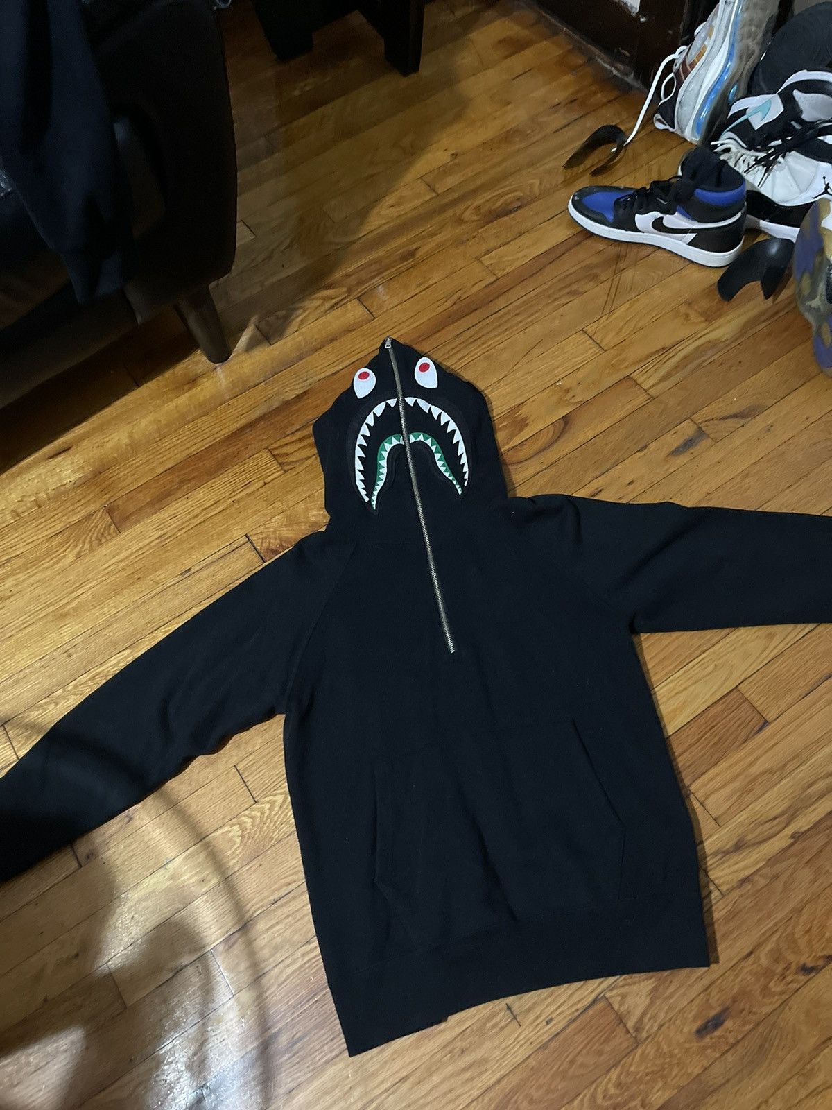 Bape Bape x Heineken 100 Shark Pullover Hoodie Grailed