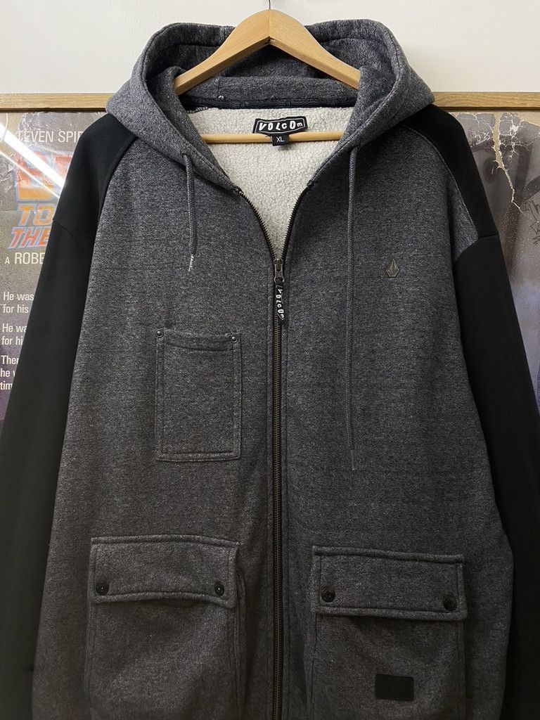 Volcom Volcom Stone Seige Style Multi Pocket Zip Up Hoodie Size US XL / EU 56 / 4 - 5 Thumbnail