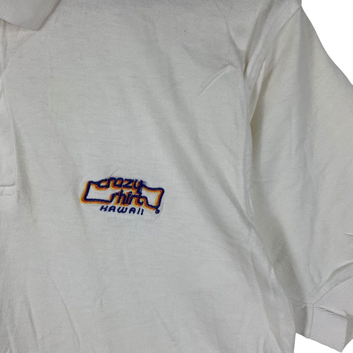 Other Vintage 80’ CRAZY SHIRTS HAWAII Embroidered Polo Tee Shirt Size US S / EU 44-46 / 1 - 5 Thumbnail