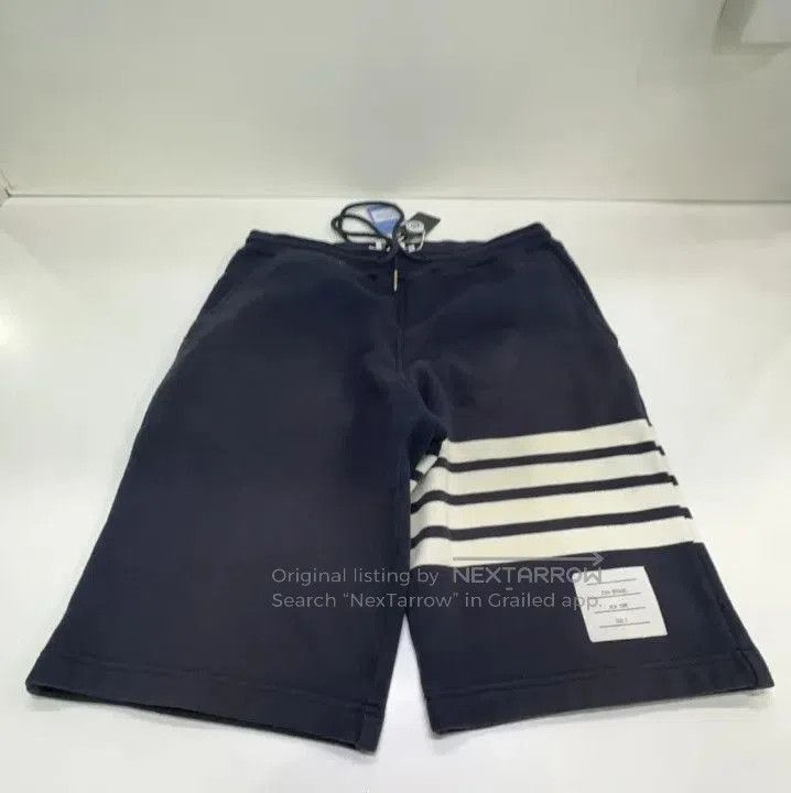 Thom Browne Thom Browne Slim Fit Satin Shorts for Men. Size US 26 / EU 42 - 6 Thumbnail
