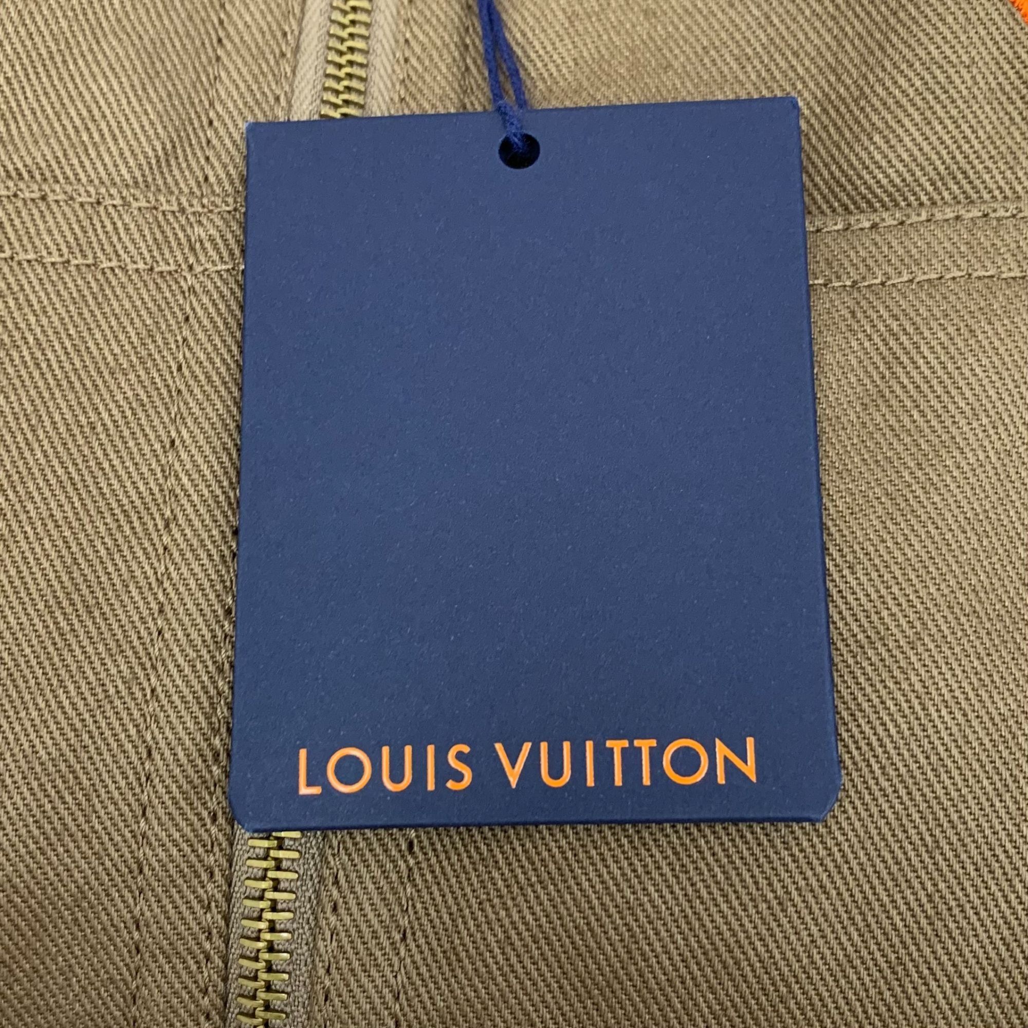 Louis Vuitton Louis Vuitton Two-Tone Hooded Cotton-Padded Jacket Brown/Ora Size US S / EU 44-46 / 1 - 5 Thumbnail