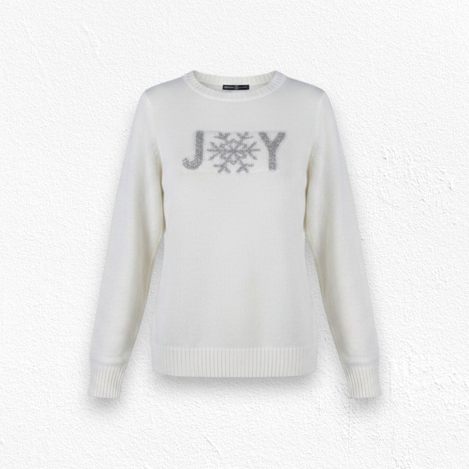 Other Ivory Joy Crewneck Snowflake Sweater Large Size L / US 10 / IT 46 - 1 Thumbnail