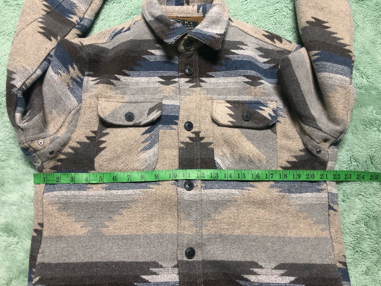 J.A.C.H.S. Mfg. Co. × Native JACHS NAVAJO SHIRT JACKET WOOL NATIVE DESIGN Size US M / EU 48-50 / 2 - 15 Thumbnail