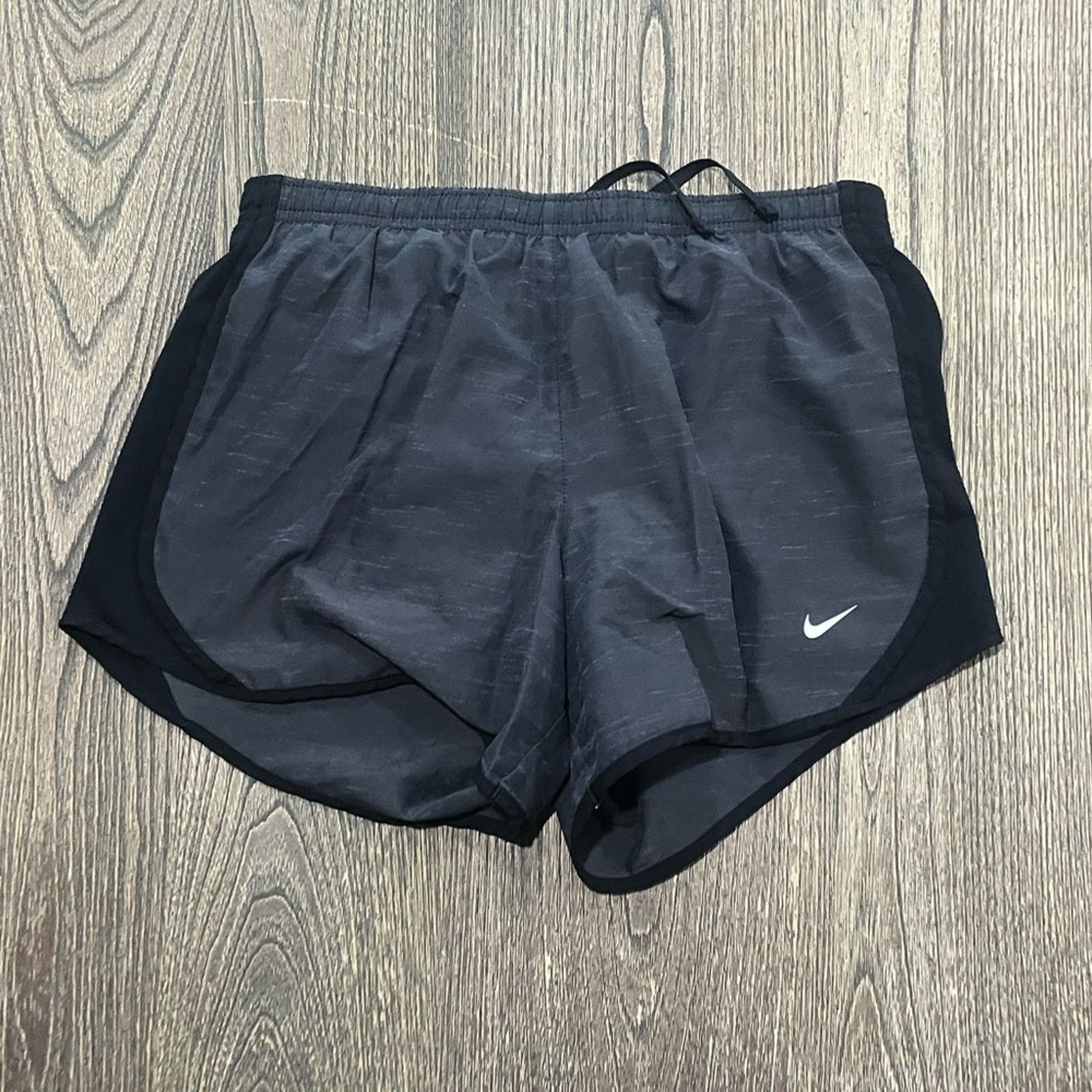 Nike Nike Dri-Fit Running Short Elastic Waist Stretch Swoosh Sz L Size 31" - 1 Thumbnail