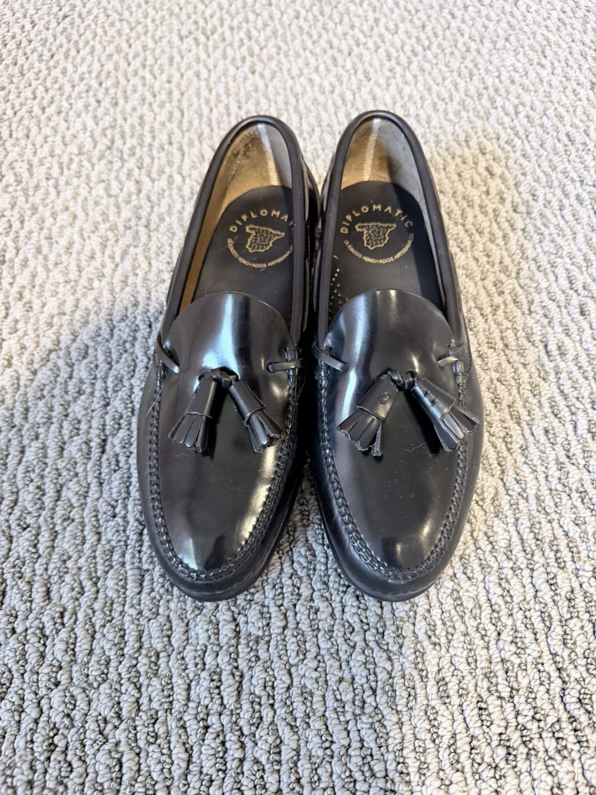 Diplomatic Brand - Duero Black Tassel Loafers