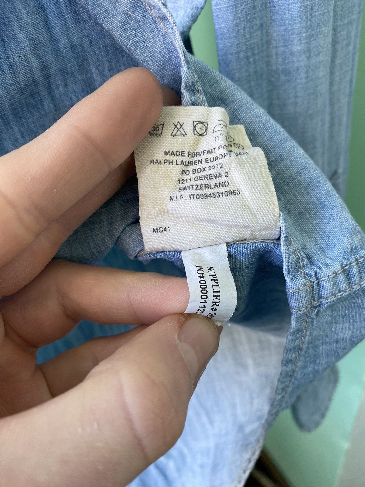Vintage Ralph Lauren DENIM&SUPPLY Remake Work Shirt Size XL Size US XL / EU 56 / 4 - 9 Thumbnail
