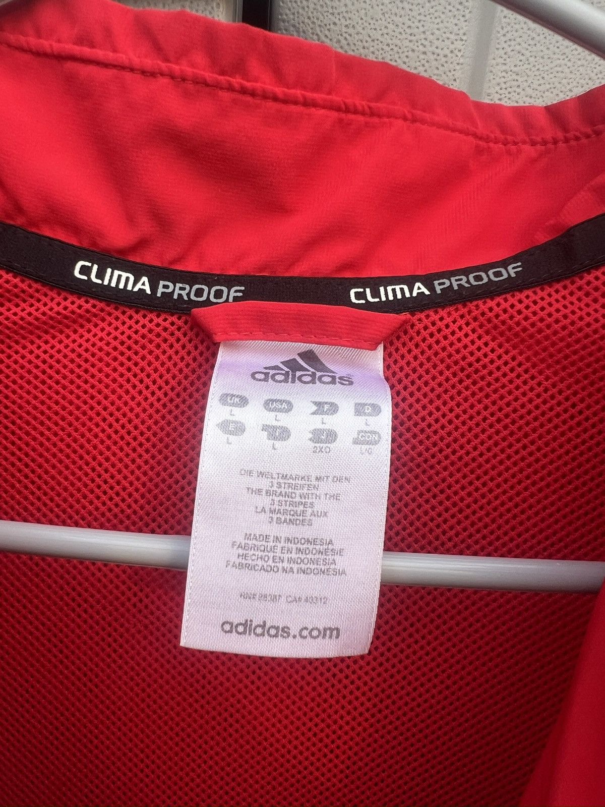Adidas × Vintage Adidas Clima Cool Windbreaker Size US L / EU 52-54 / 3 - 5 Thumbnail
