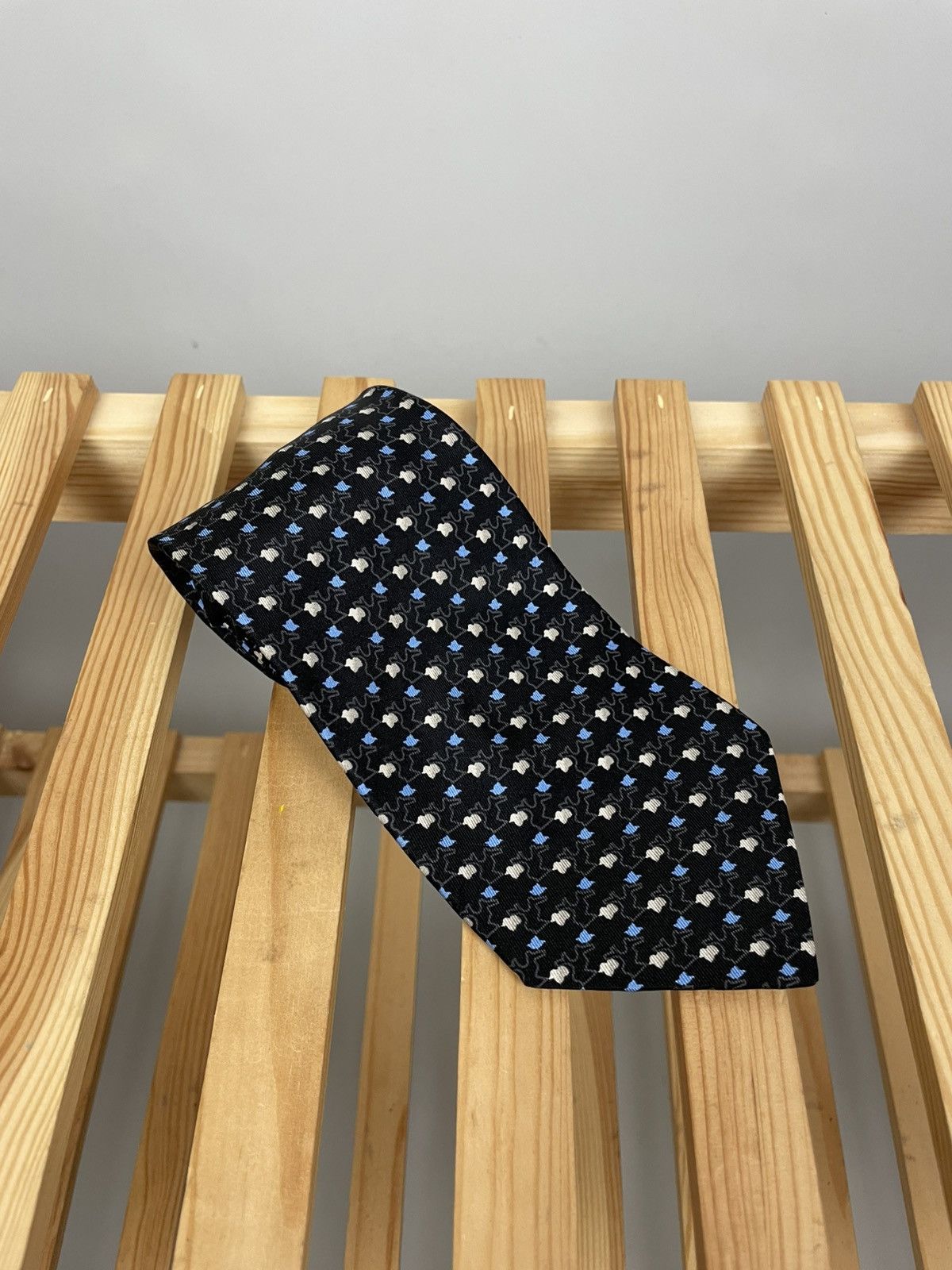 Loewe Loewe silk tie luxury Size ONE SIZE - 1 Thumbnail