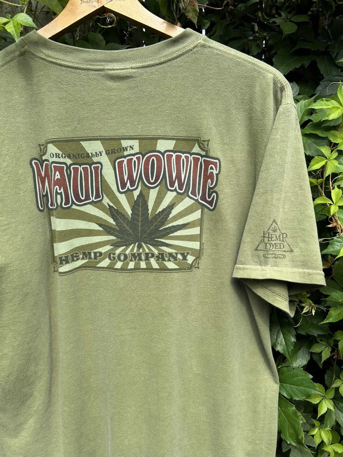 Other 90’s Maui Wowie Hemp Dyed Soft Green Tee Size US L / EU 52-54 / 3 - 1 Thumbnail