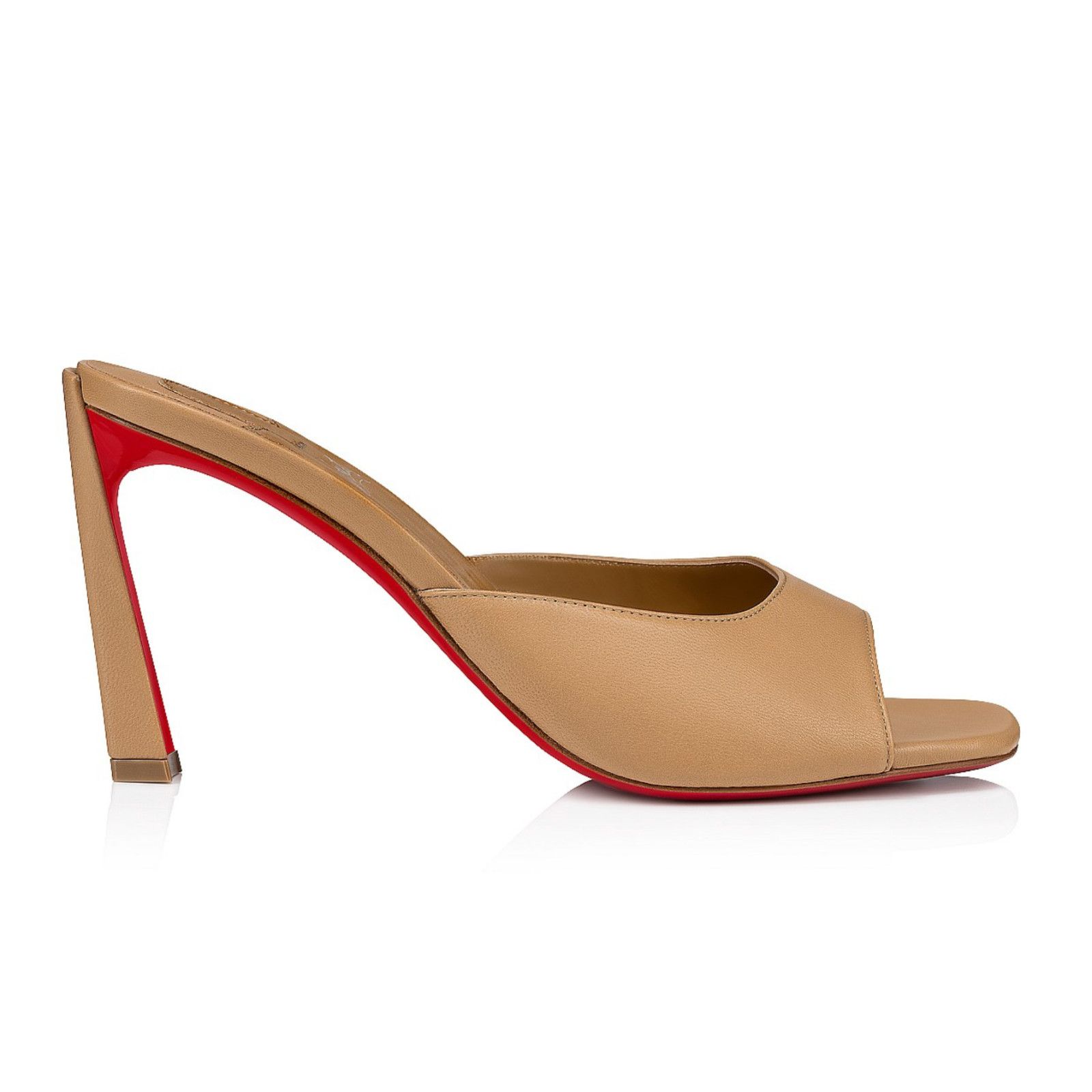 Christian Louboutin Christian Louboutin Condora Mule 85 Toffee Beige Backless Size US 11 / IT 41 - 3 Thumbnail