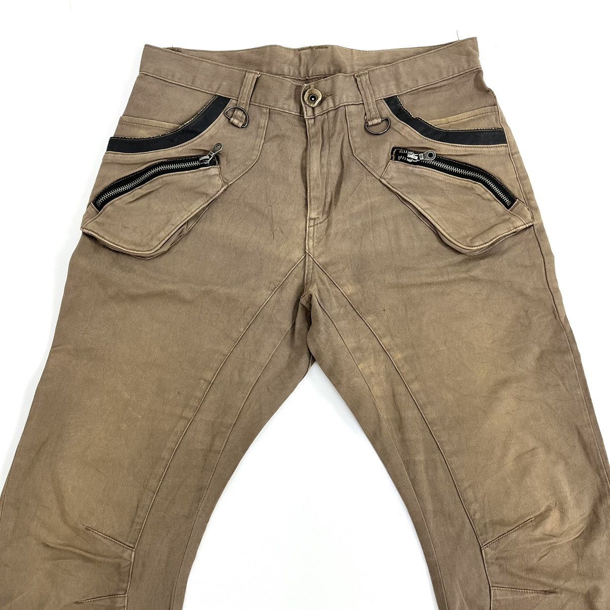 Japanese Brand × PPFM PPFM Biker Slim FIt Pants Like Undercover Size US 32 / EU 48 - 2 Thumbnail