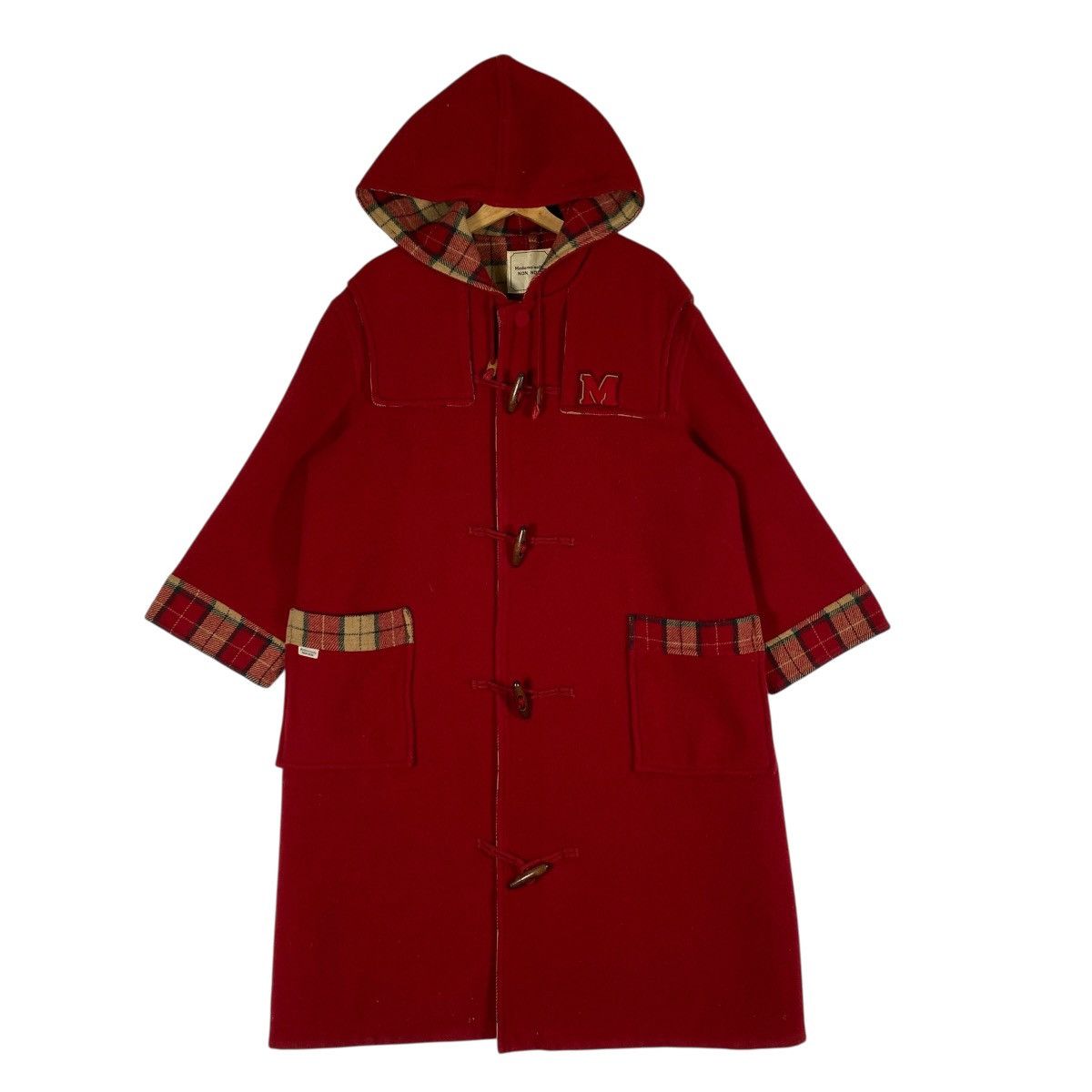 Mademoiselle Non Non Vintage Mademoiselle Non Non Hoodie Duffler Coat Size US L / EU 52-54 / 3 - 1 Thumbnail