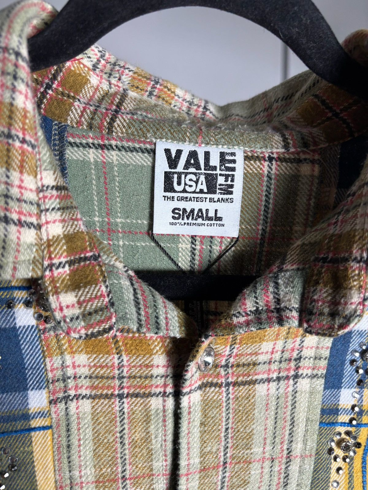 Vale Vale Forever Earth Day Flannel 'Green/Patchwork' Size US S / EU 44-46 / 1 - 2 Thumbnail