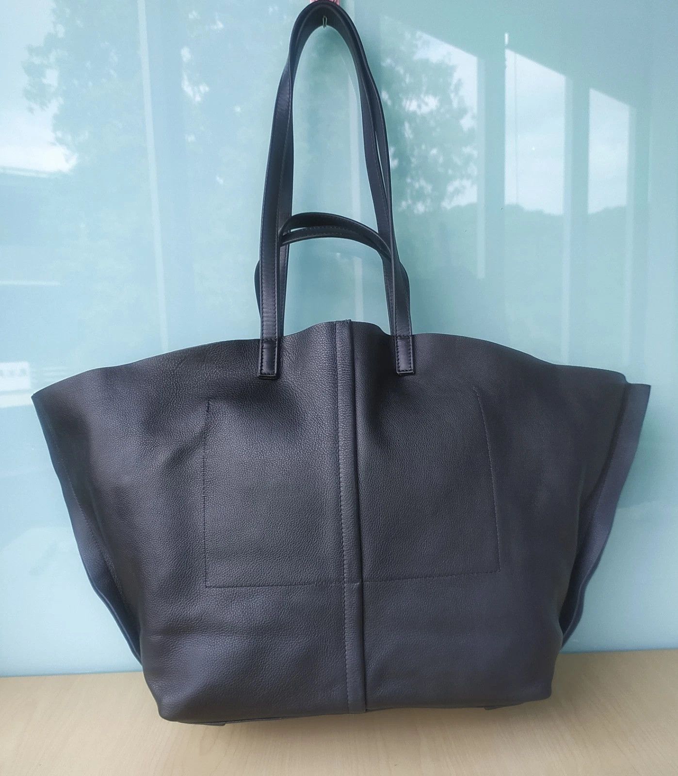 Allsaints AllSaints Phoenix Ew Leather Tote Bag FTP - 8055 Size ONE SIZE - 4 Thumbnail