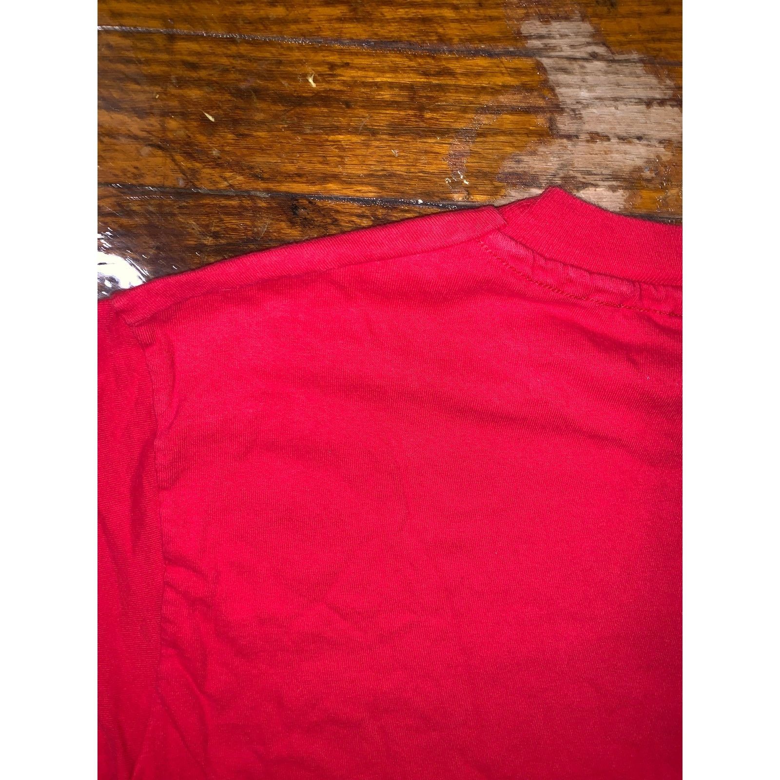Hanes × Vintage Taos New Mexico Single Stitch T Shirt Red Graphic Tee Medium Size US M / EU 48-50 / 2 - 7 Thumbnail