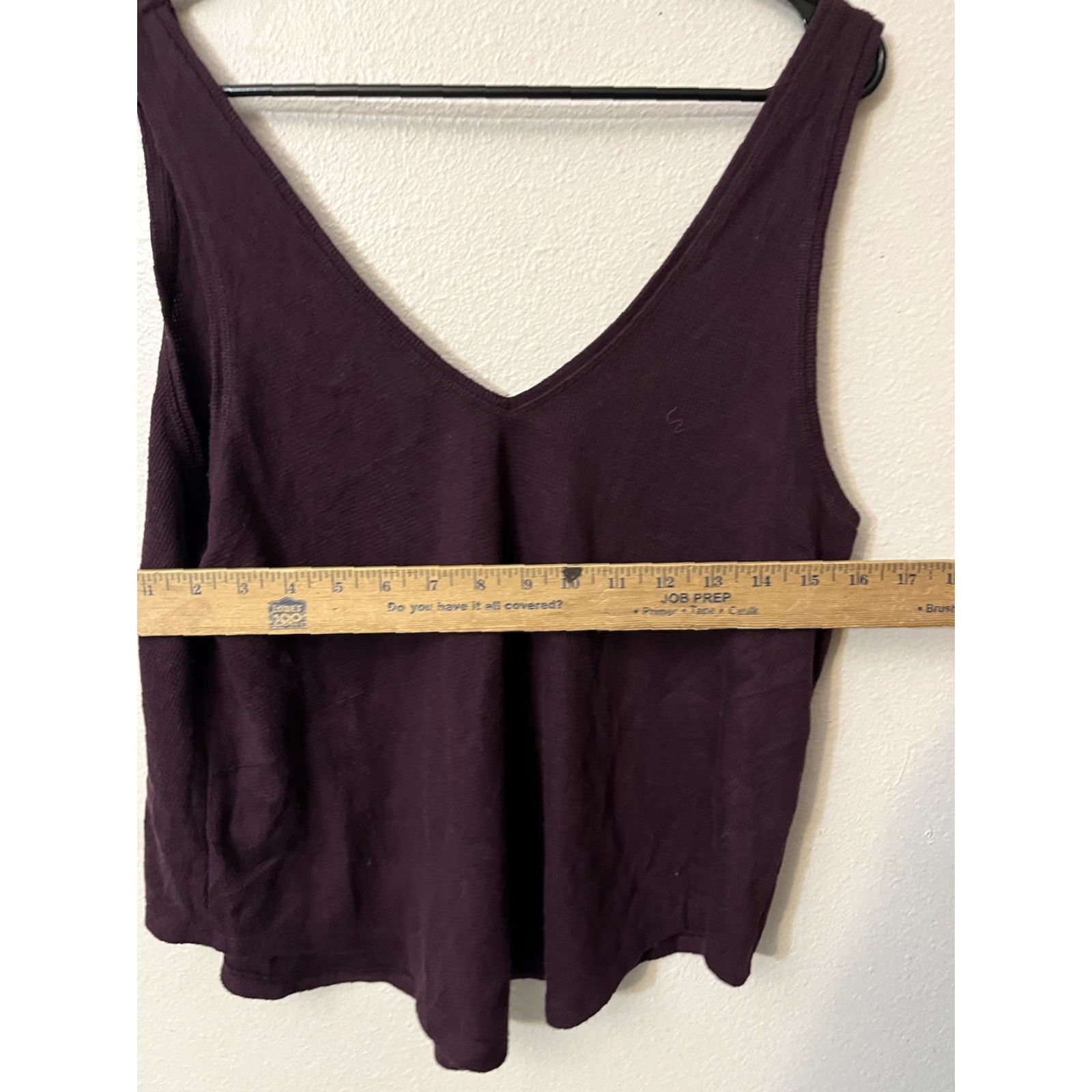 Victoria's Secret Victoria's Secret Tank Top Maroon Women’s Size M Short Sleeve Sleeveless Ribbed PINK Casual Basic Cotton Polyester Shirt Womens Size M / US 6-8 / IT 42-44 - 5 Thumbnail