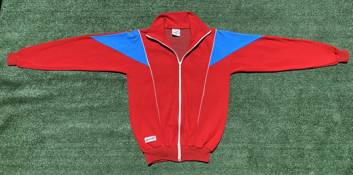 Vintage VTG 80’s Sporett Sieger Track Jacket Men’s Size XS Germany Size US XS / EU 42 / 0 - 2 Thumbnail