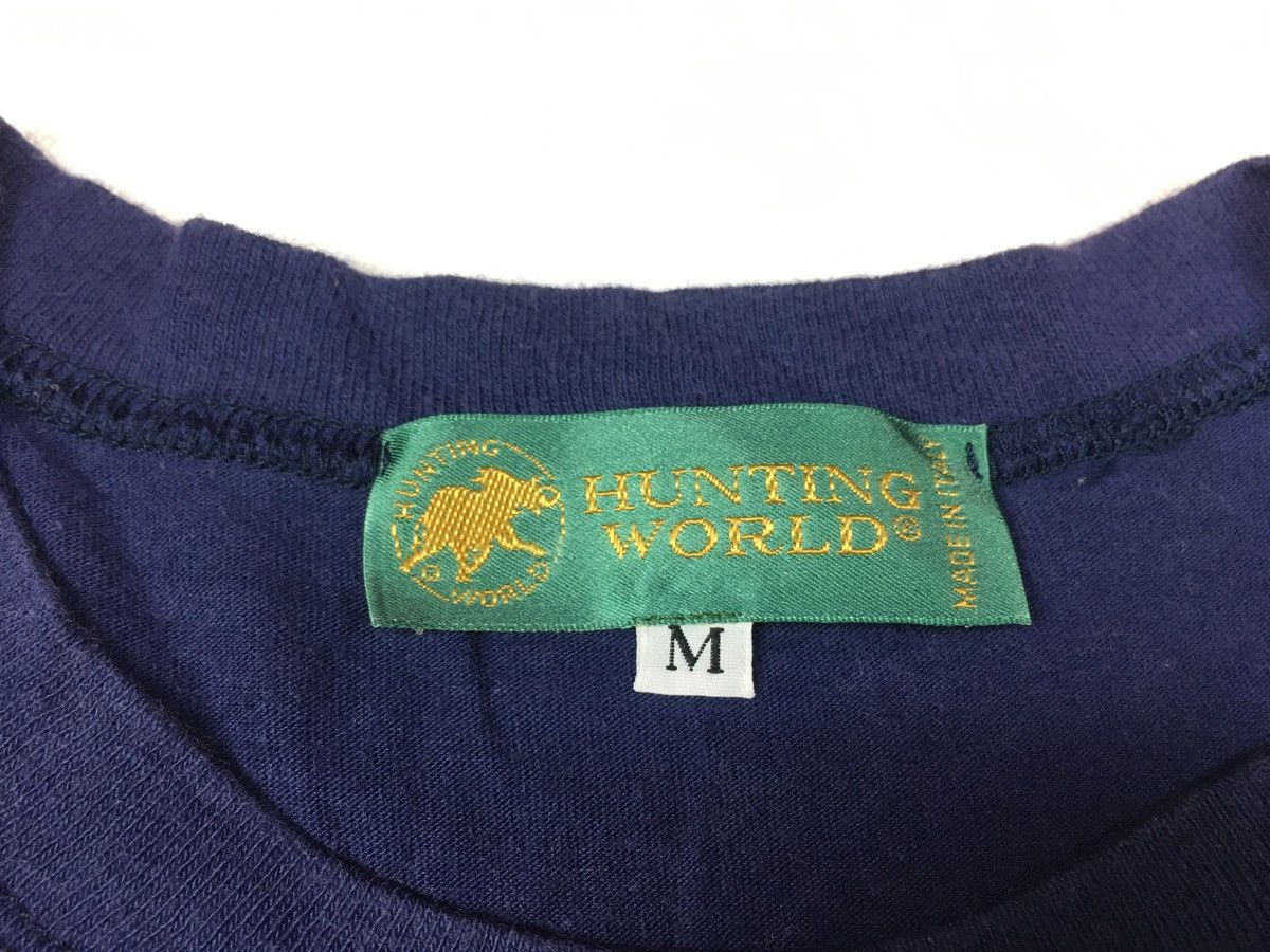 Designer 90s Hunting World Big Elephant Logo Printed Tee Size US M / EU 48-50 / 2 - 4 Thumbnail