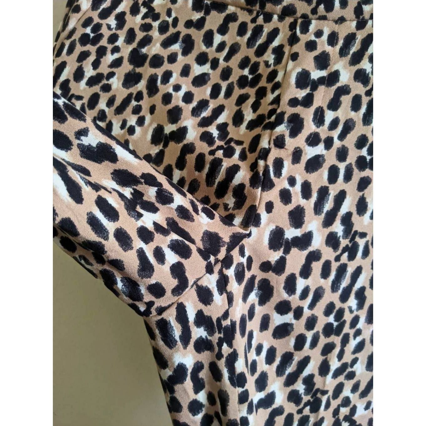 Banana Republic Banana Republic Factory Hayden Leopard Print Pants Size 4 Ta Size 27" / US 4 / IT 40 - 12 Thumbnail