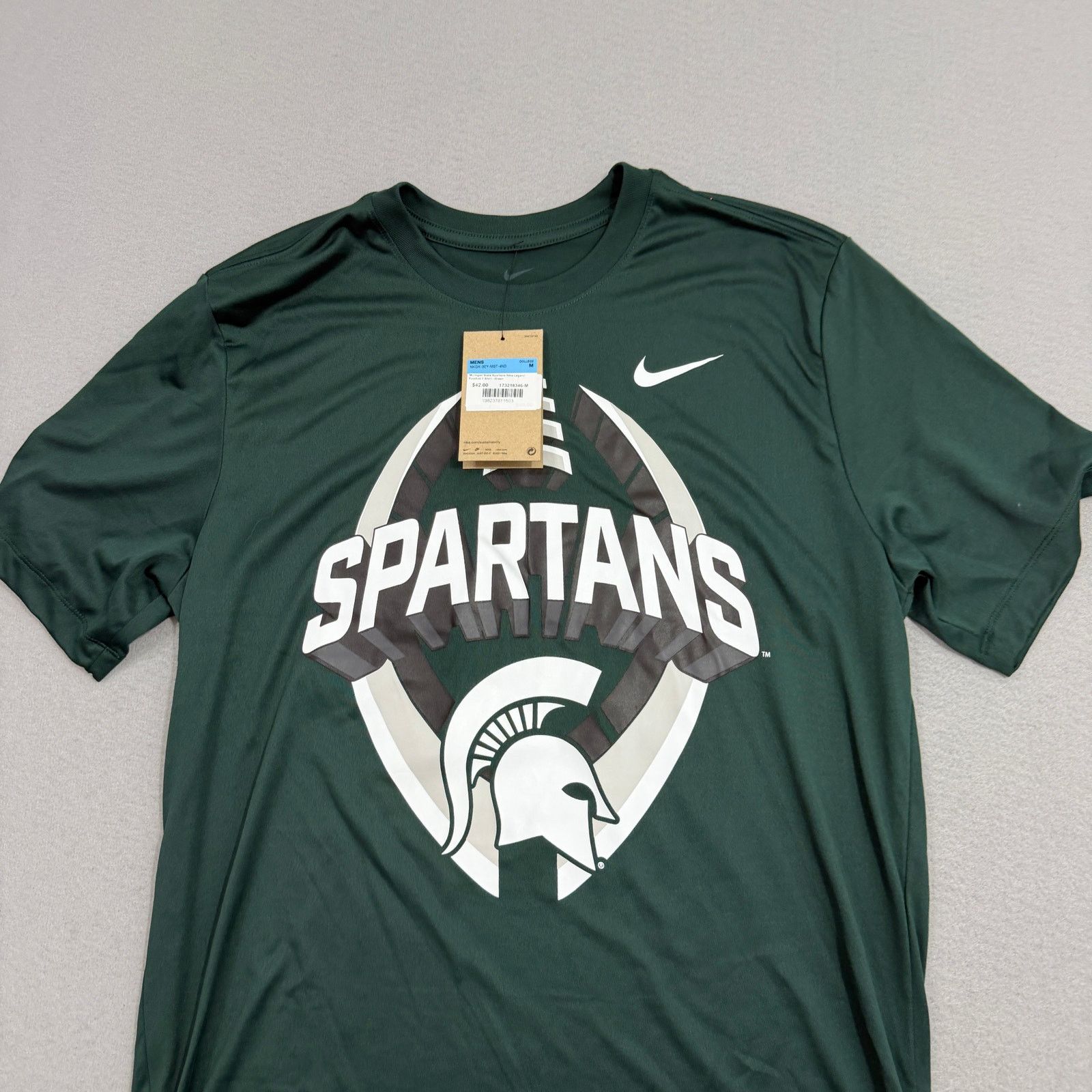 Nike Nike Michigan State Spartans Legend Football Shirt Medium Size US M / EU 48-50 / 2 - 2 Thumbnail