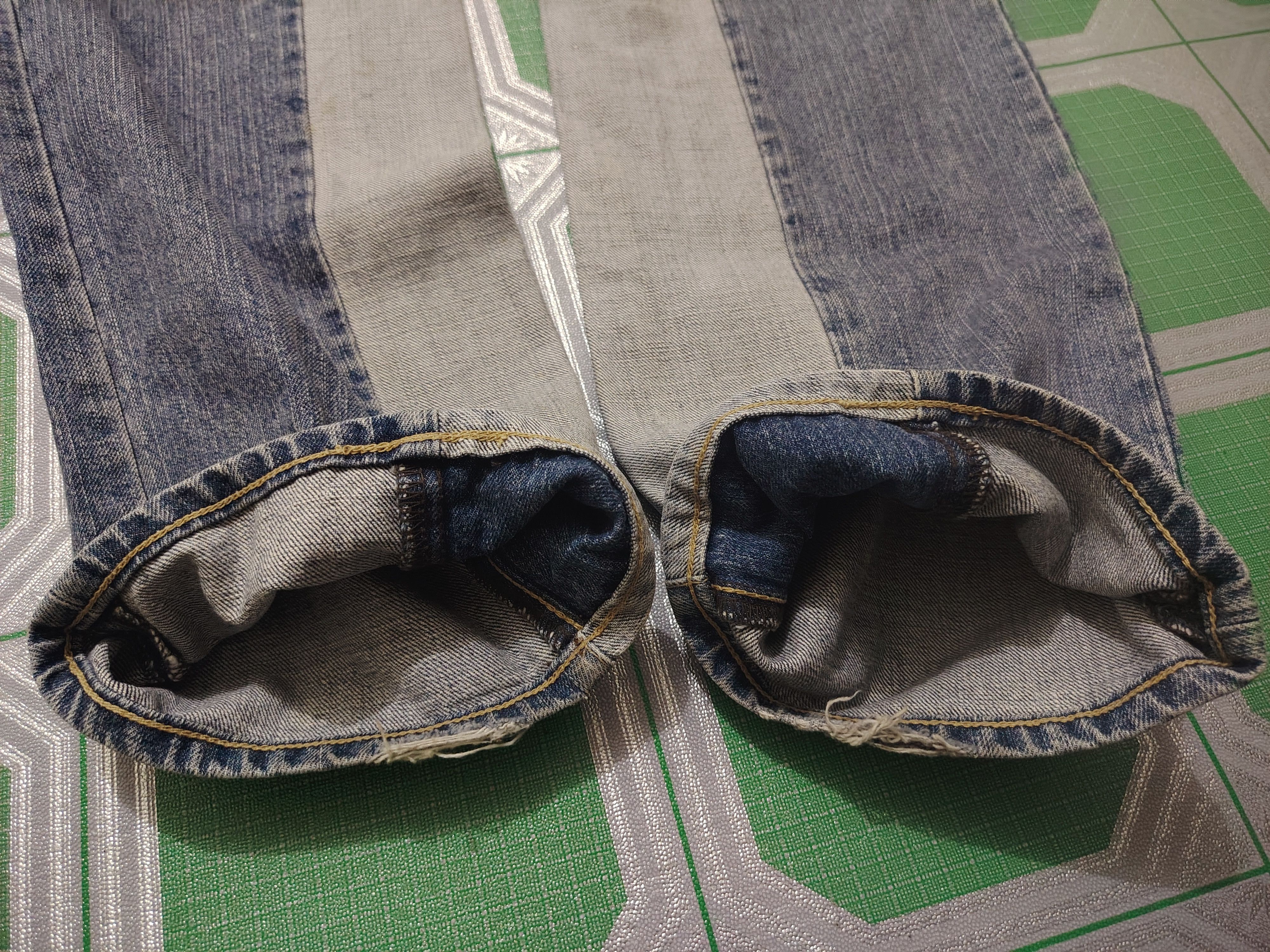 Kapital Japanese Blue Way Reconstruction Jeans Distressed Jeans Size US 30 / EU 46 - 10 Thumbnail