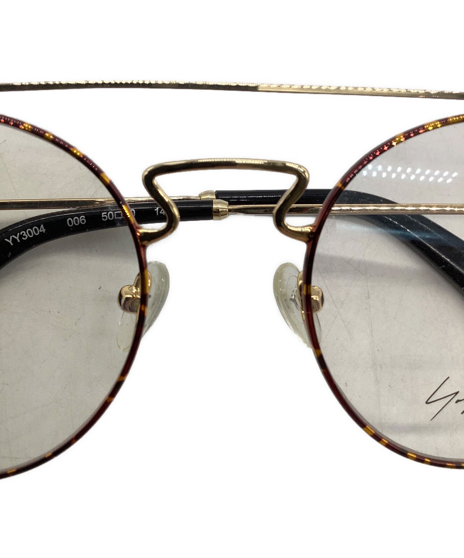Yohji Yamamoto YOHJI YAMAMOTO YY3004 Glasses 50 口 20 145 Size ONE SIZE - 7 Thumbnail