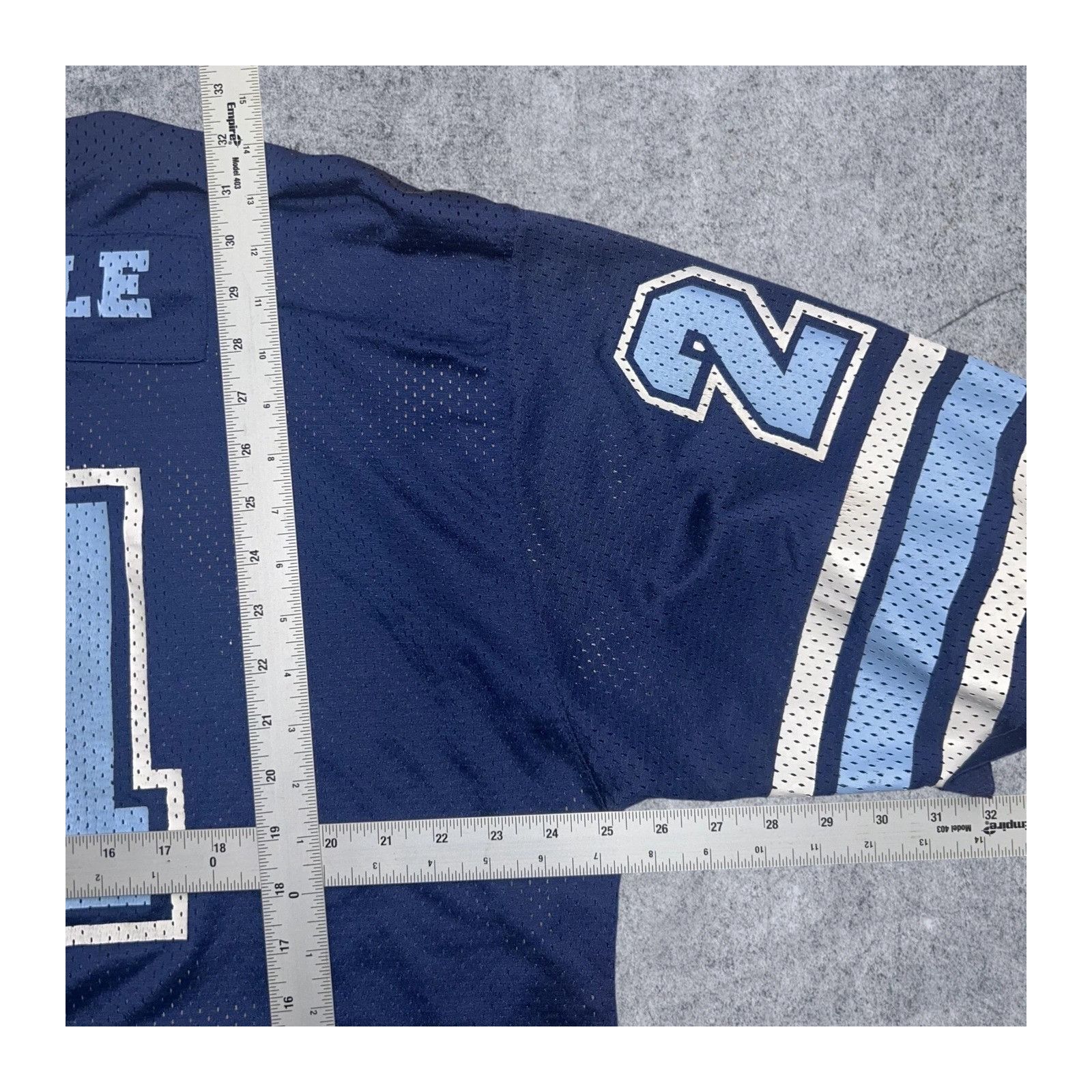 Southpole Southpole Vintage Y2K Hip-Hop Baseball Style Blue Mesh Jerse Size US XXL / EU 58 / 5 - 2 Thumbnail