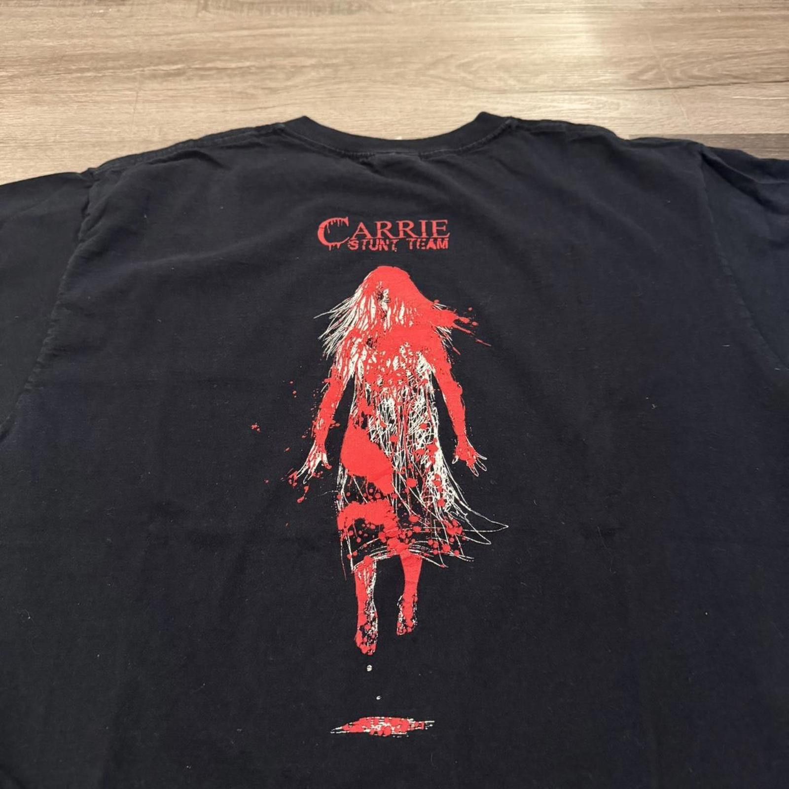 Fruit Of The Loom Vintage Carrie stunt team movie t shirt 00s L Size US L / EU 52-54 / 3 - 1 Thumbnail