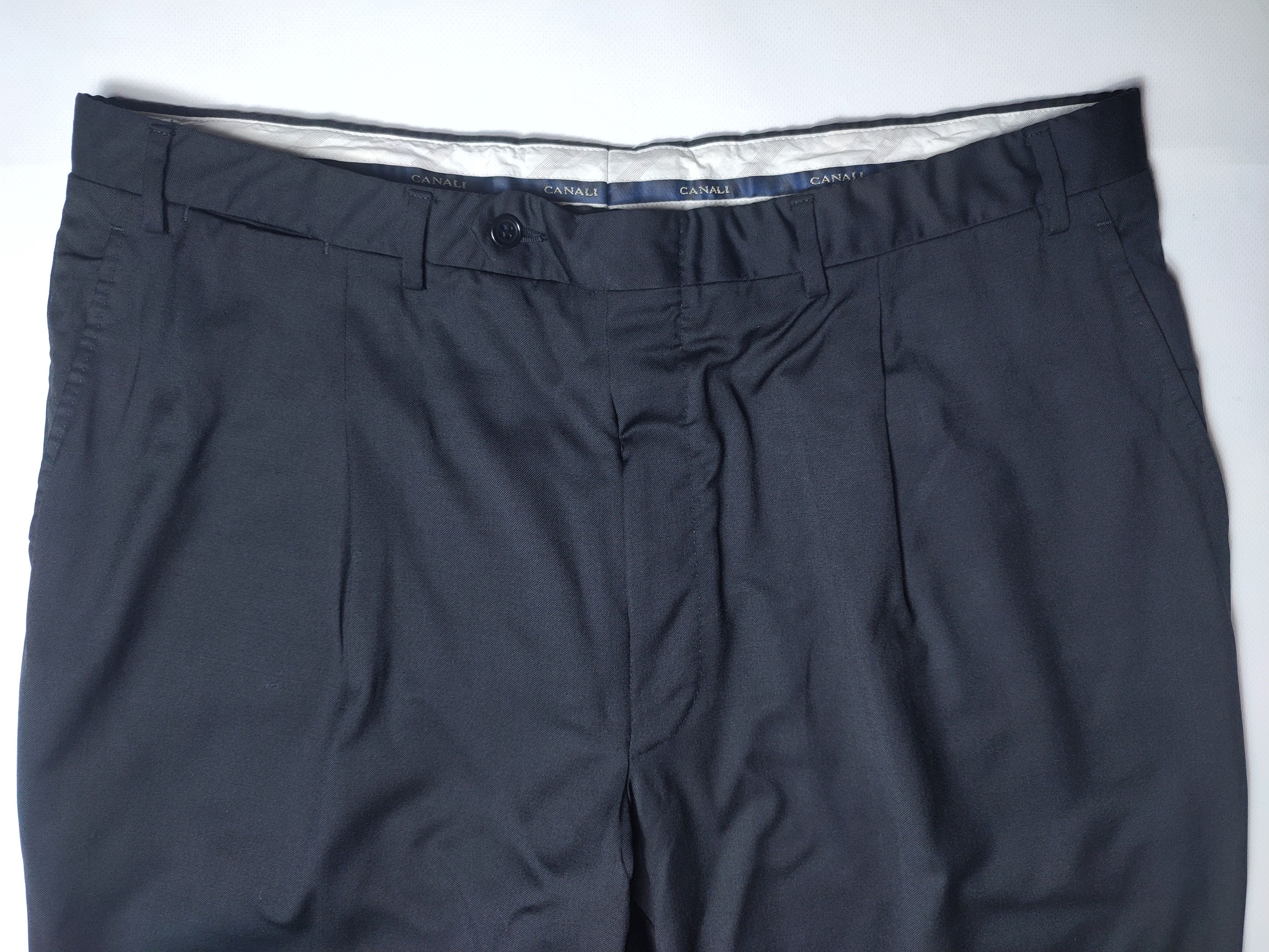 Canali Vintage Canali Wool Trousers Pants Size US 36 / EU 52 - 2 Thumbnail