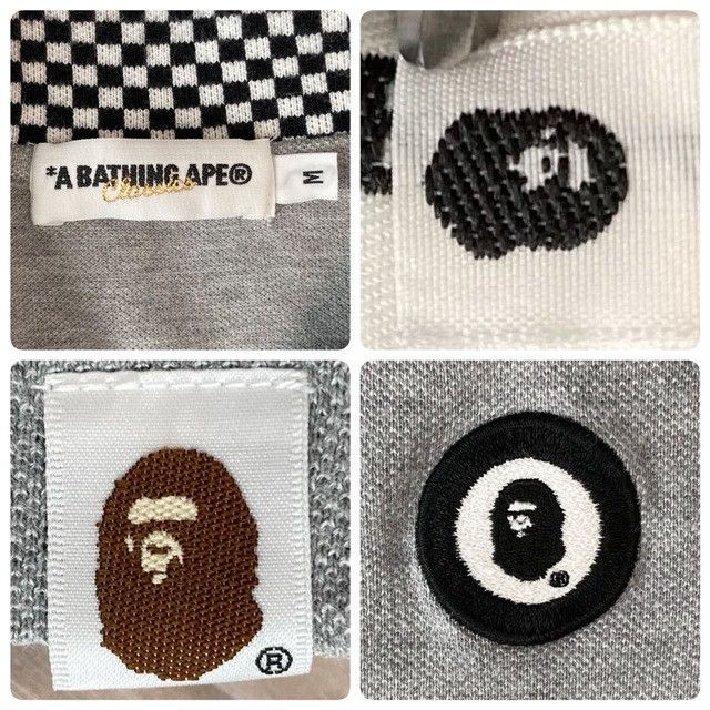 Bape BAPE APE HEAD flag check polo shirt a bathing ape NIGO Size US M / EU 48-50 / 2 - 5 Thumbnail