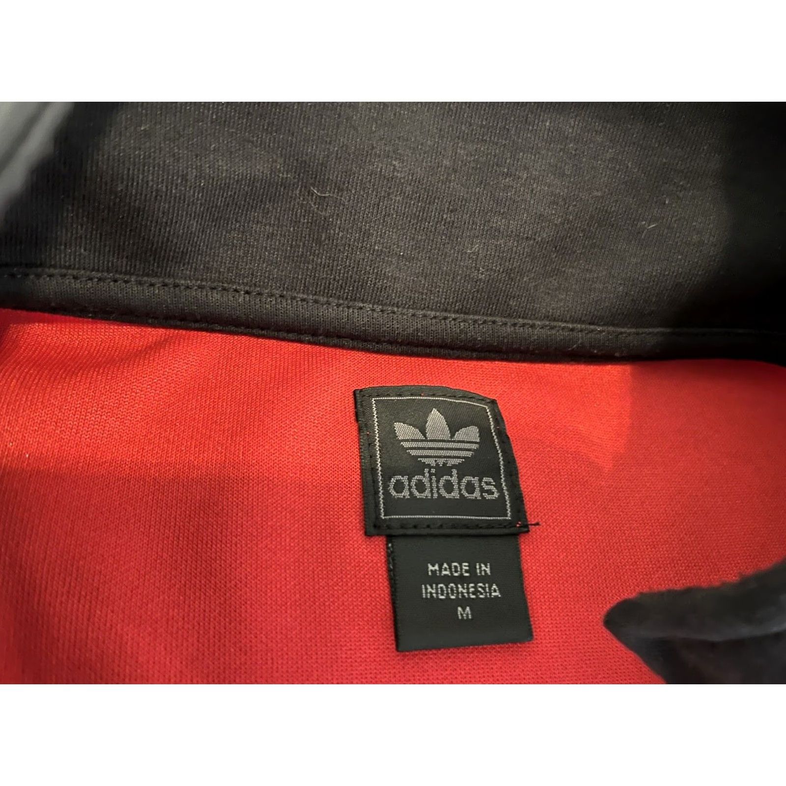 Adidas Adidas Chicago Bulls Derrick Rose Full Zip Jacket Black Red Size Medium Size US M / EU 48-50 / 2 - 2 Thumbnail