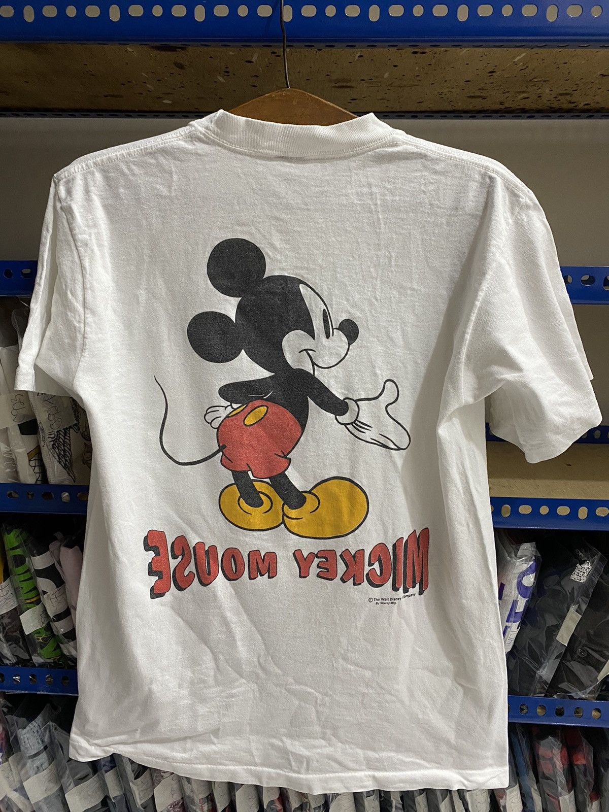 Velva Sheen MICKEY MOUSE VINTAGE TSHIRT Size US S / EU 44-46 / 1 - 6 Thumbnail