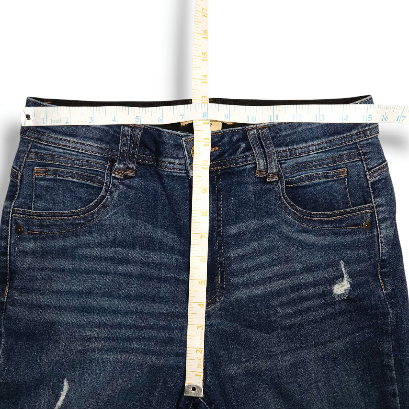 Other EUC Democracy Ab Technology Skinny Ankle Jeans Sz. 8x28 Size 32" / US 10 / IT 46 - 7 Thumbnail