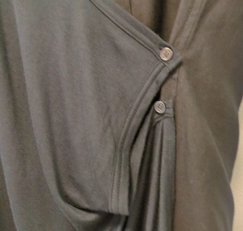 Yohji Yamamoto Yohji Yamamoto Black Short Sleeve Shirt Size US M / EU 48-50 / 2 - 4 Thumbnail