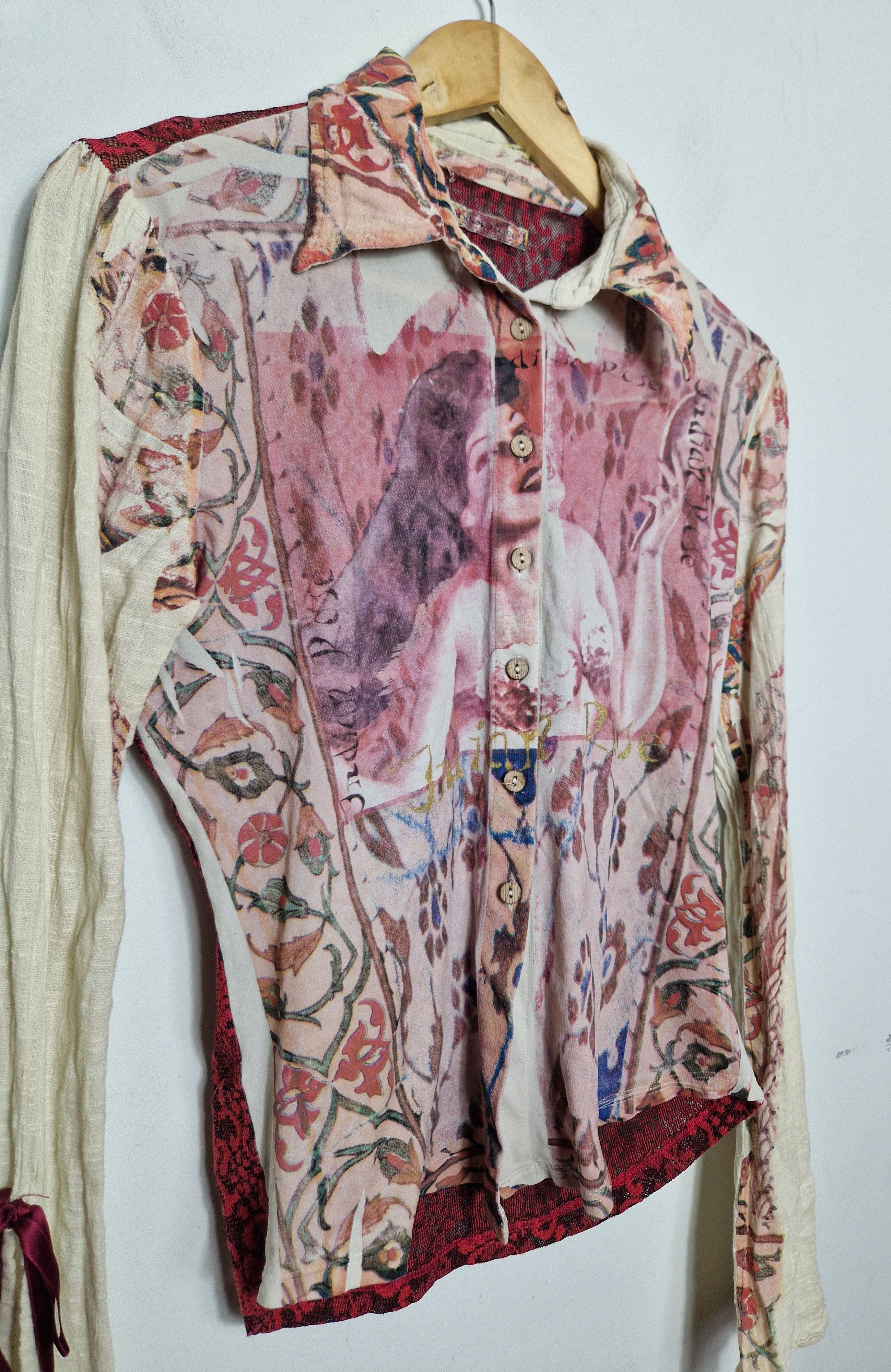 Jean Paul Gaultier Vintage lace flare jean paul gaultier style top Size M / US 6-8 / IT 42-44 - 4 Thumbnail