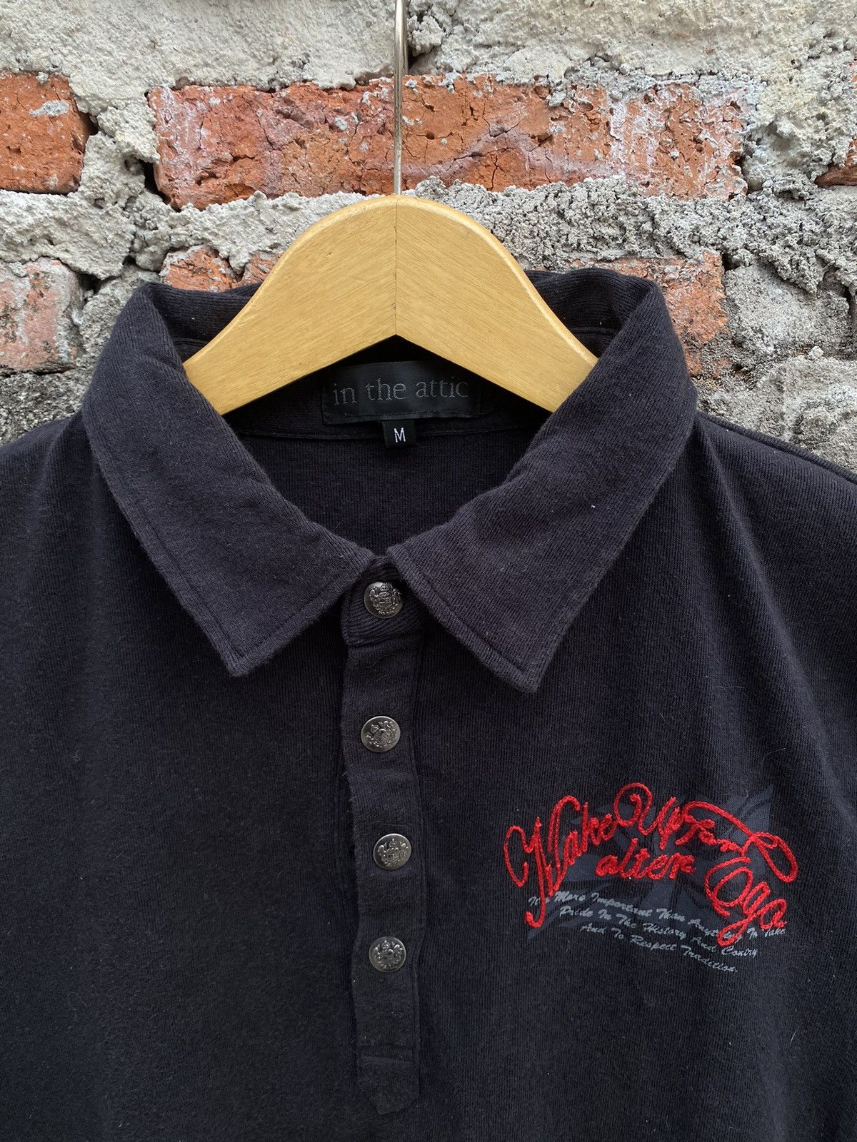 Other In The Attic Button Polo Shirt not chrome heart Size US M / EU 48-50 / 2 - 6 Thumbnail