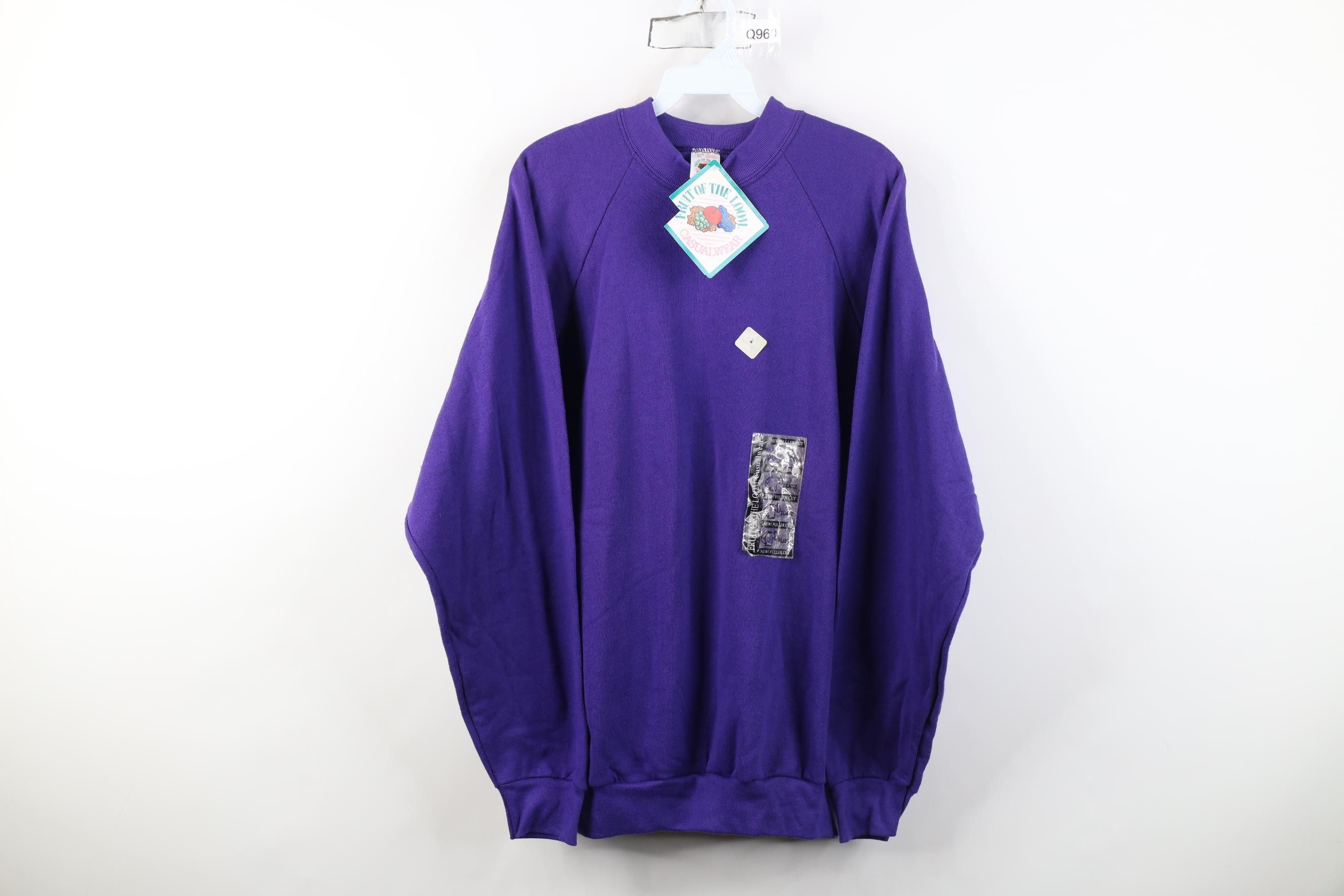 Vintage Deadstock Vintage 90s Streetwear Raglan Sweatshirt USA Size XL / US 12-14 / IT 48-50 - 1 Thumbnail