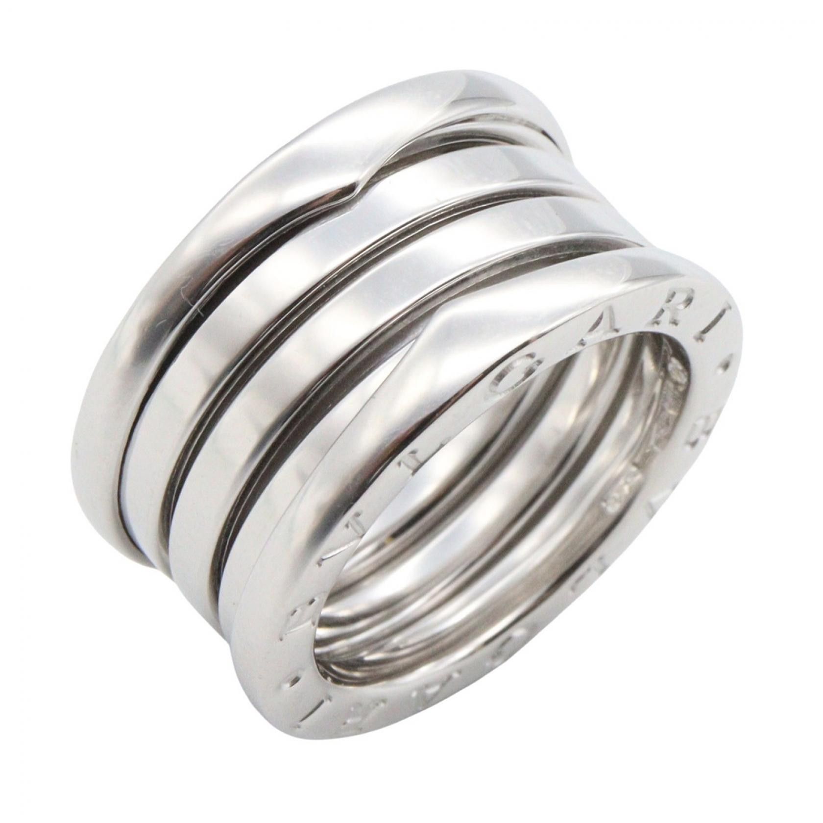 Bvlgari Bvlgari Bvlgari B-zero1 Au750 White Gold 4 Band Ring Size 8 Precious Metal Ring DUTY FREE for USA Size ONE SIZE - 1 Thumbnail