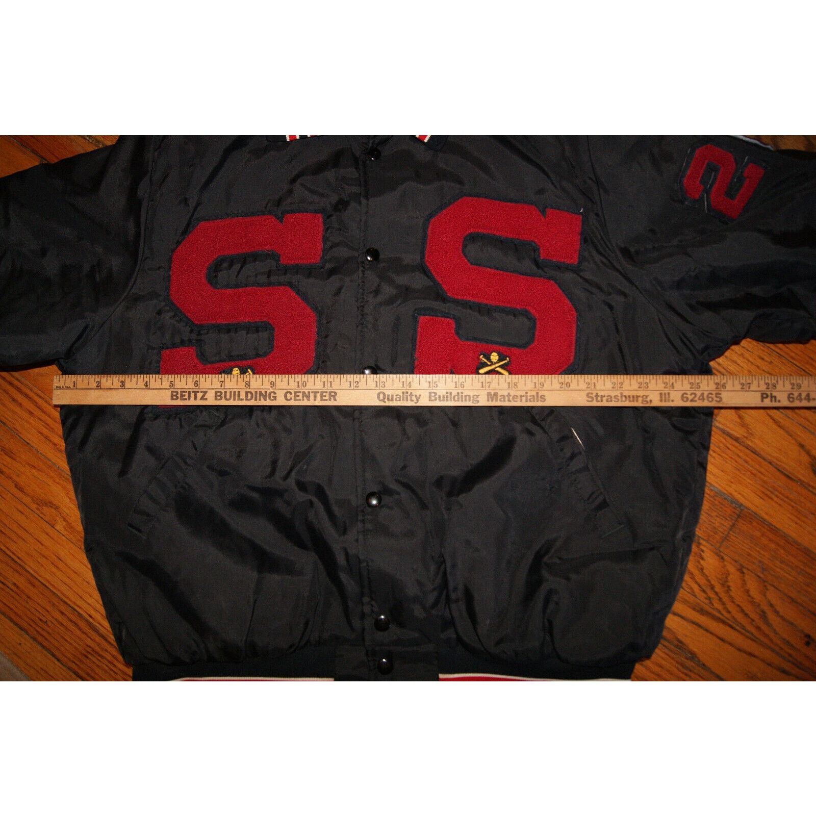 Other VTG Spfld IL High School Senators Varsity Bomber Jacket XL Size US XL / EU 56 / 4 - 5 Thumbnail