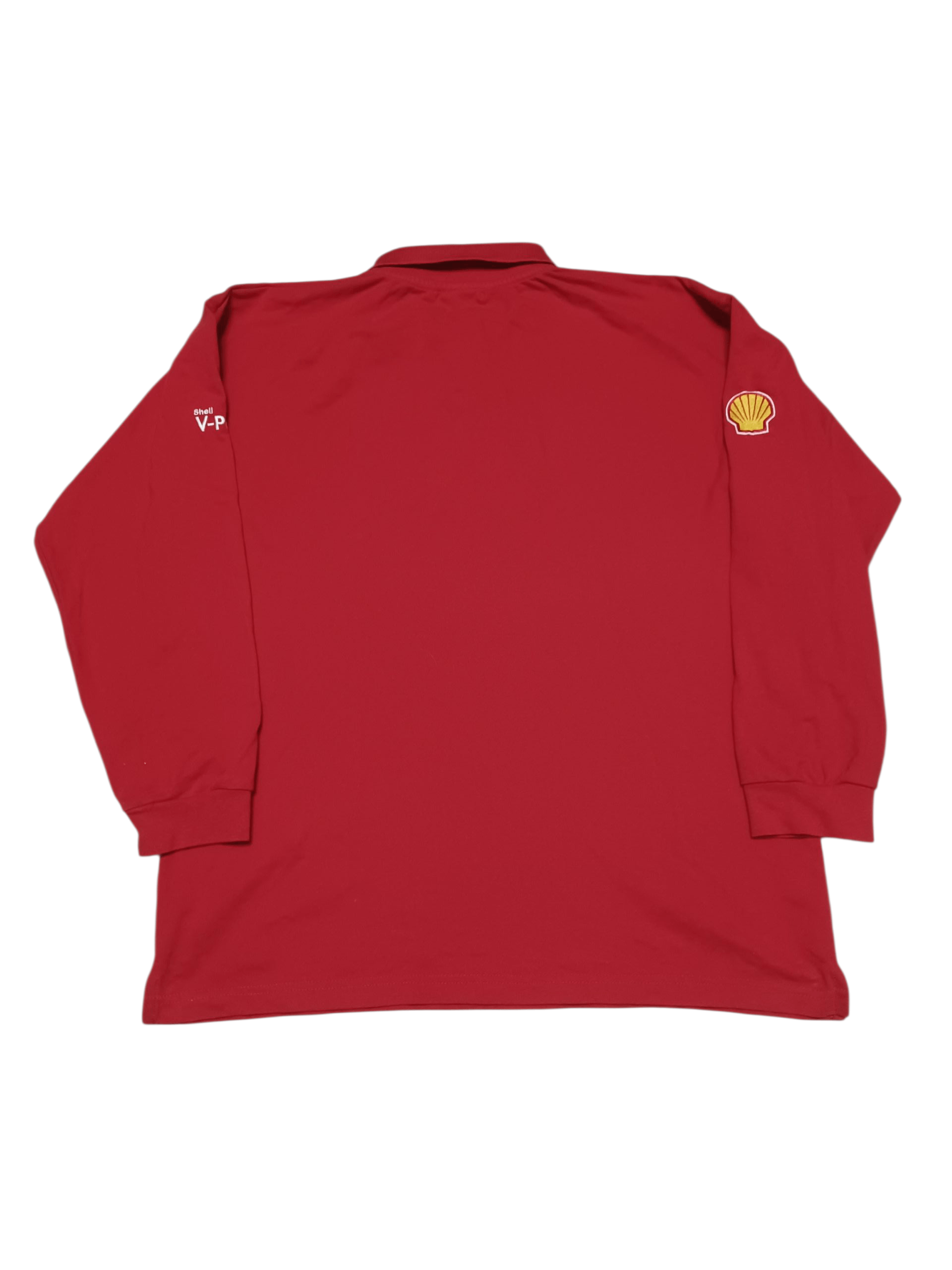 Ferrari FERRARI VINTAGE V-POWER SHELL FORMULA 1 RUGBY SHIRT Size US XL / EU 56 / 4 - 3 Thumbnail