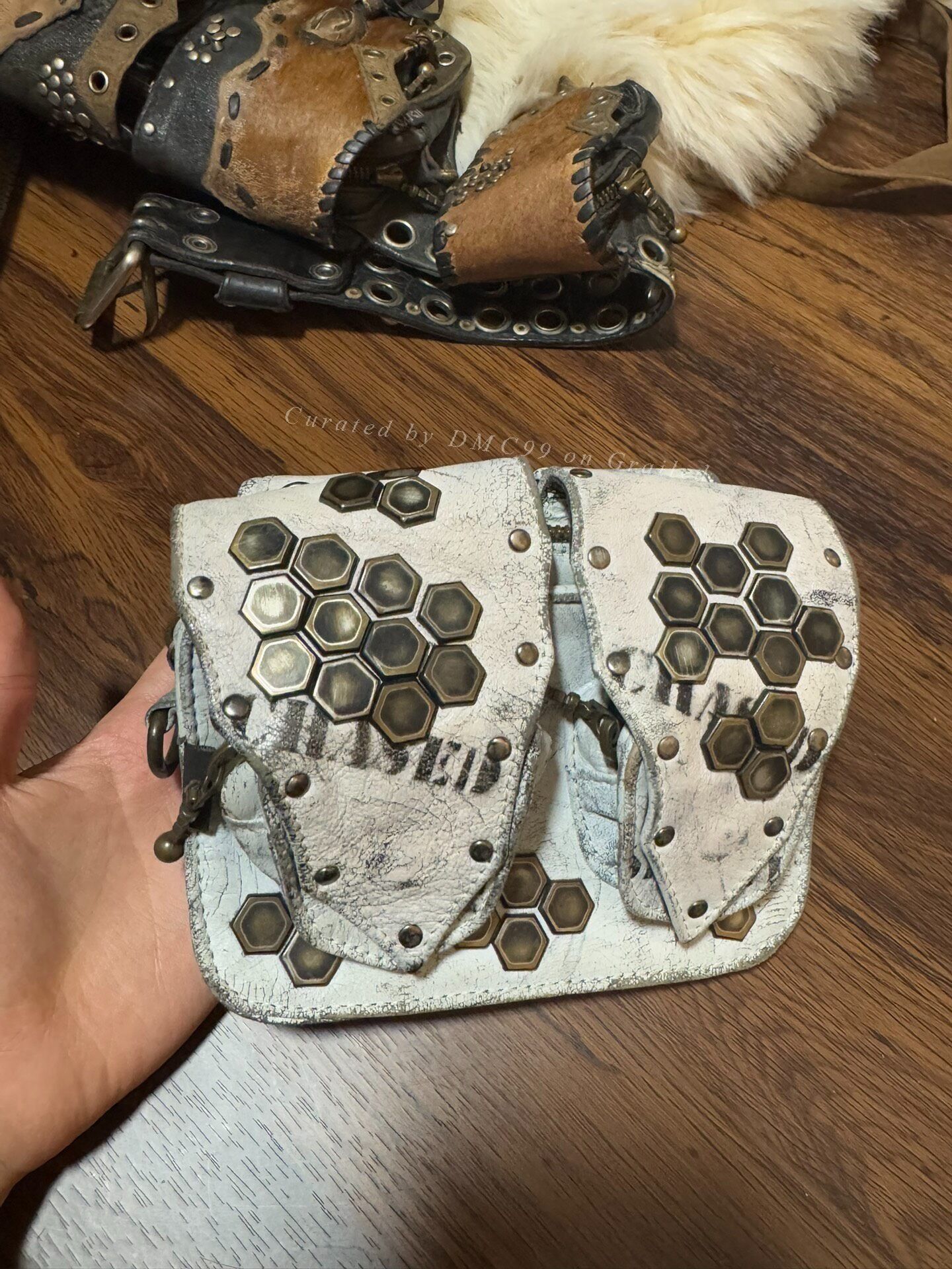 KMRii kmrii Visual Kei White Waist Bag Size ONE SIZE - 1 Thumbnail
