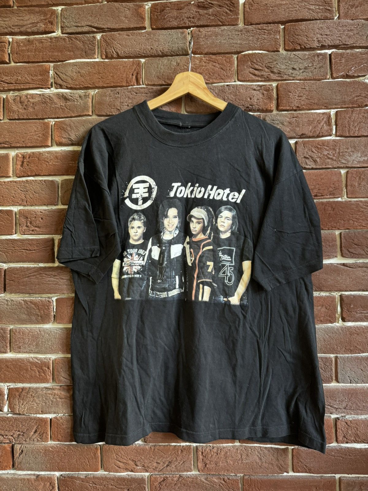 Band Tees Tokio Hotel 00s Y2K Tour Band Tee Rare Pop Rock Emo Hype Size US L / EU 52-54 / 3 - 1 Thumbnail