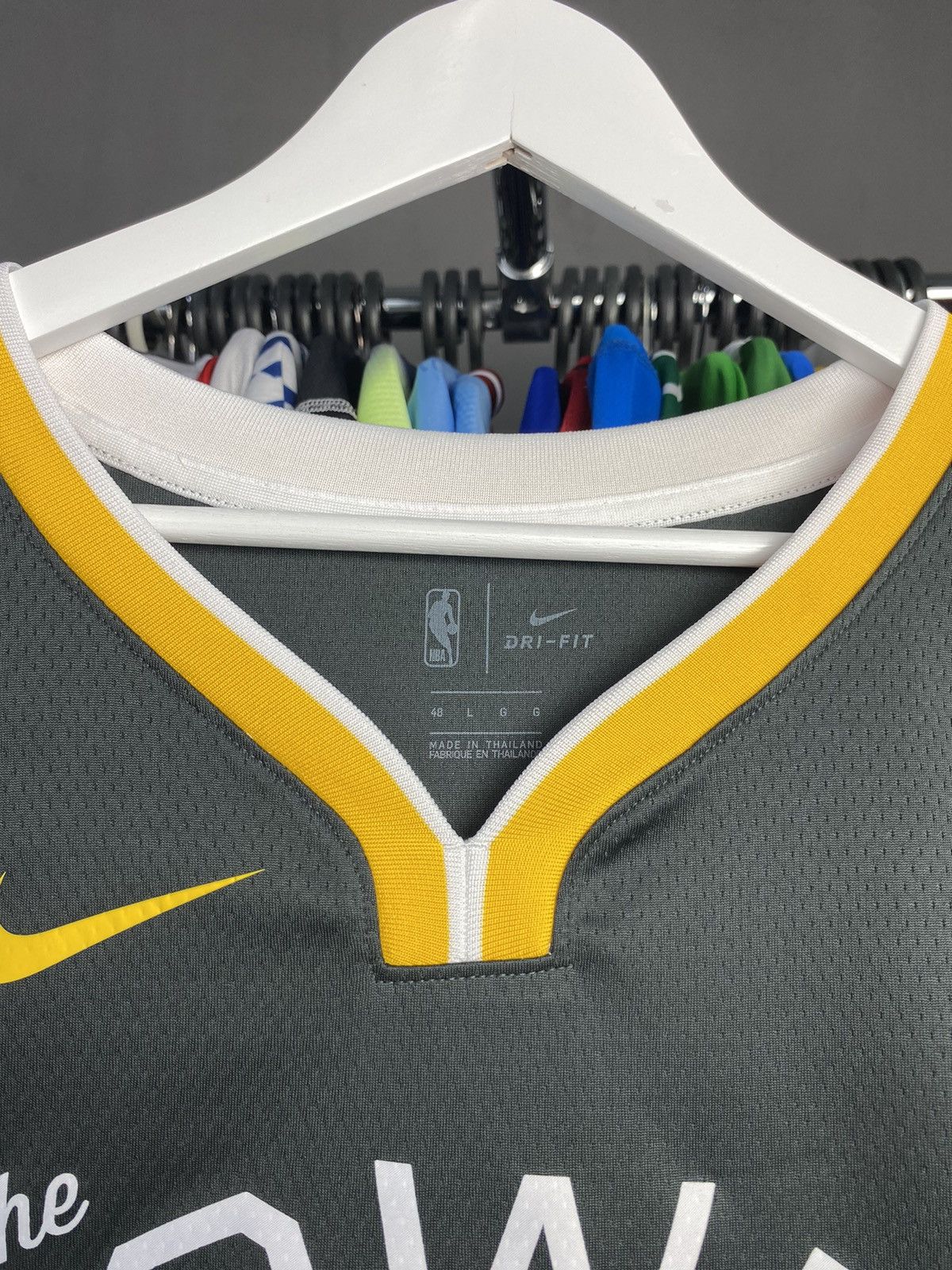 Nike NIKE NBA STEPHEN CURRY STATEMENT EDITION SWINGMAN JERSEY Size US L / EU 52-54 / 3 - 3 Thumbnail