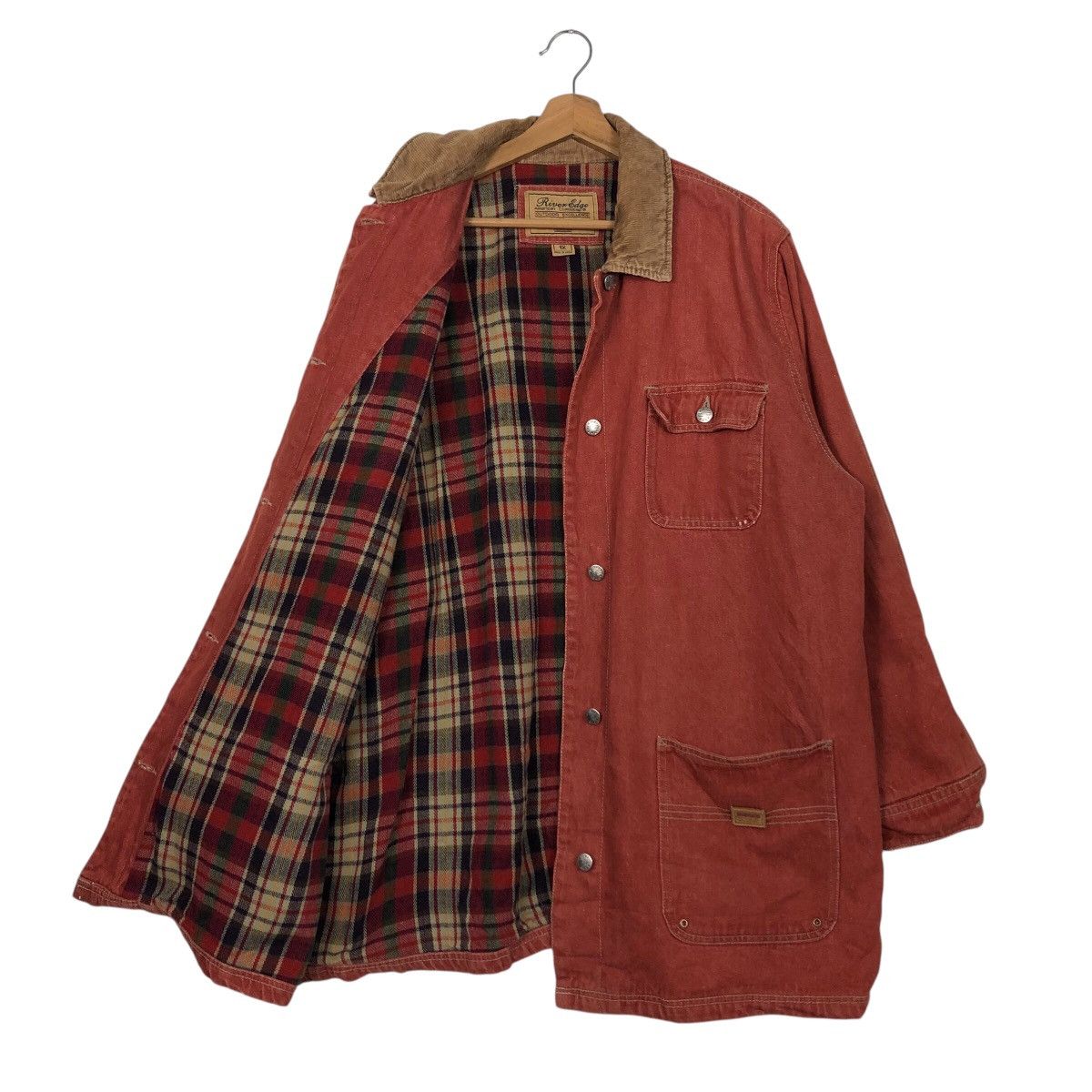 Japanese Brand 📌Vintage Chore Work Jacket Blanket River Edge Issey Miyake Size US XL / EU 56 / 4 - 12 Thumbnail