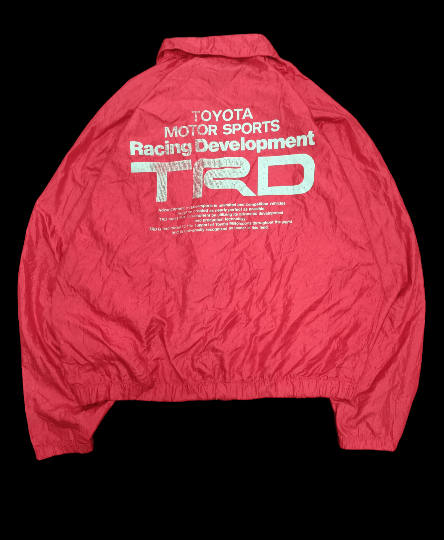 Vintage TRD MOTOR RACING WINDBREAKER JACKET x MOTORSPORT x VINTAGE Size US L / EU 52-54 / 3 - 1 Thumbnail