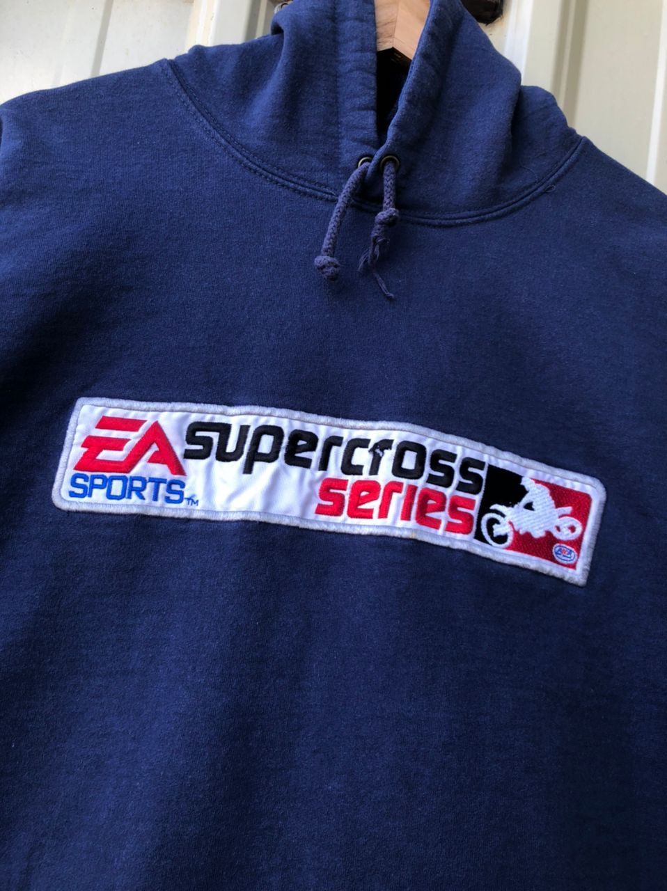 Vintage Rare🔥 Vintage EA Sports Supercross Series Games Hoodie Size US L / EU 52-54 / 3 - 5 Thumbnail