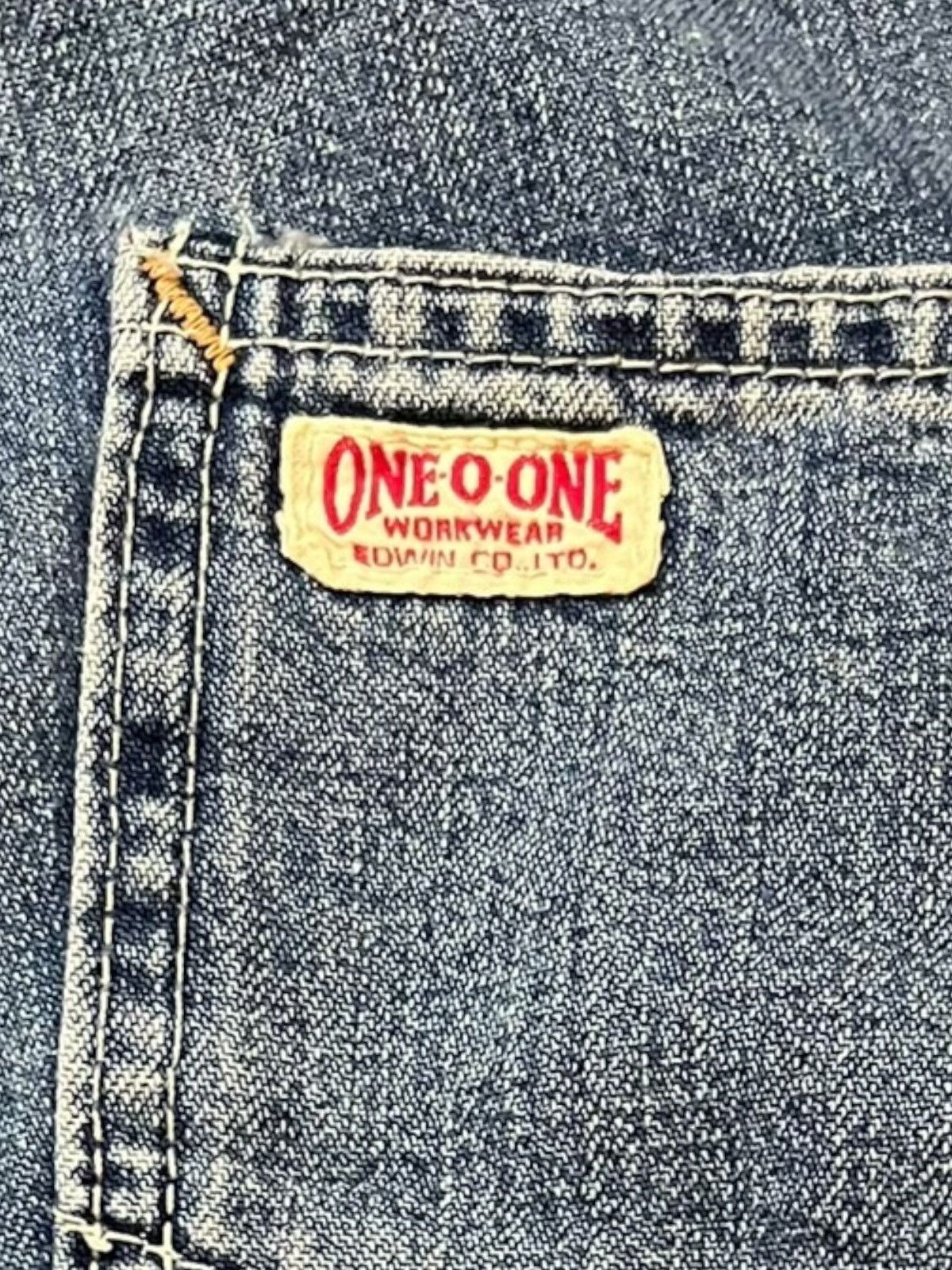 1017 ALYX 9SM Vintage 101 By Edwin Baggy Cargo Carpenter Denim Size US 29 - 8 Thumbnail