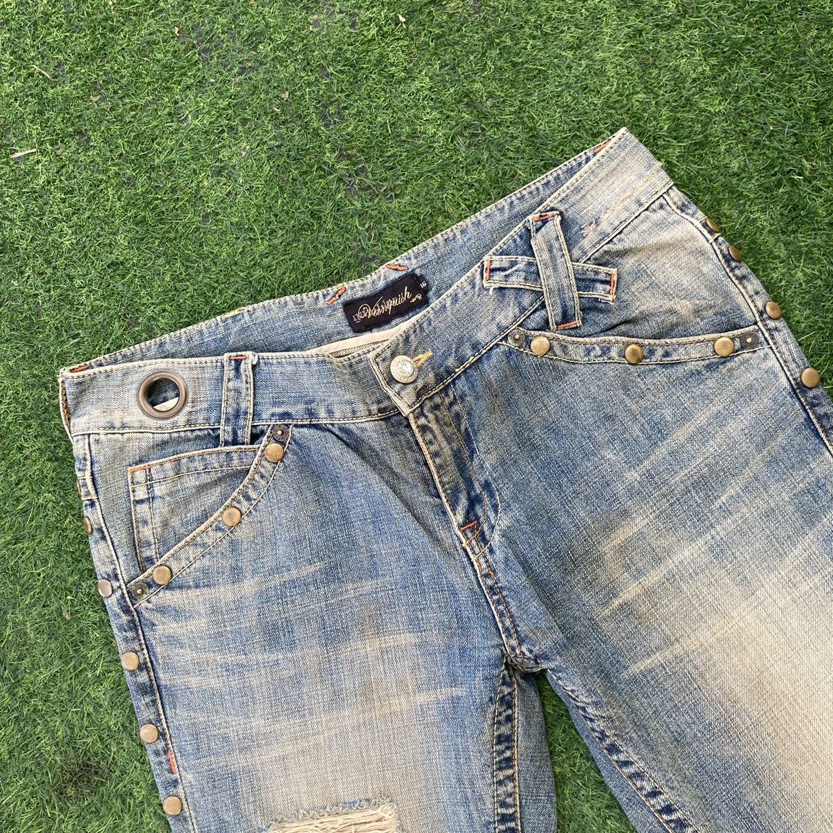 Vanquish VANQUISH BOOTCUT RIPED STYLE JEANS Size US 34 / EU 50 - 3 Thumbnail