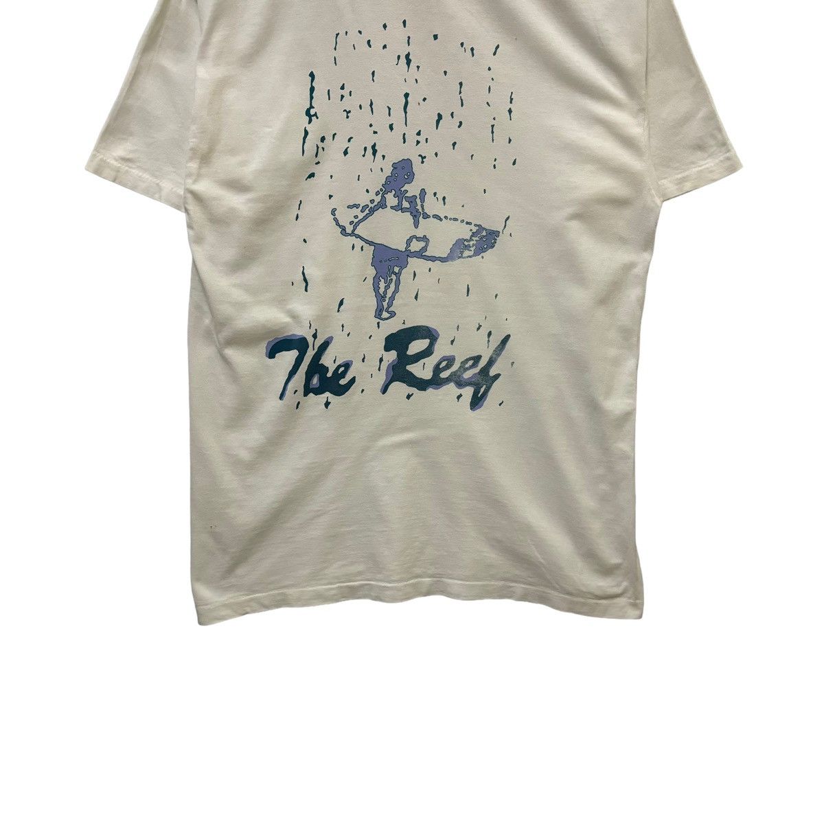 Vintage Vintage The Reef Surfboards Graphic Back Hit Tshirt Size US M / EU 48-50 / 2 - 3 Thumbnail